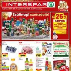 Interspar akciós újság - szórólap előnézete érvényes 2026.05.21. -tól