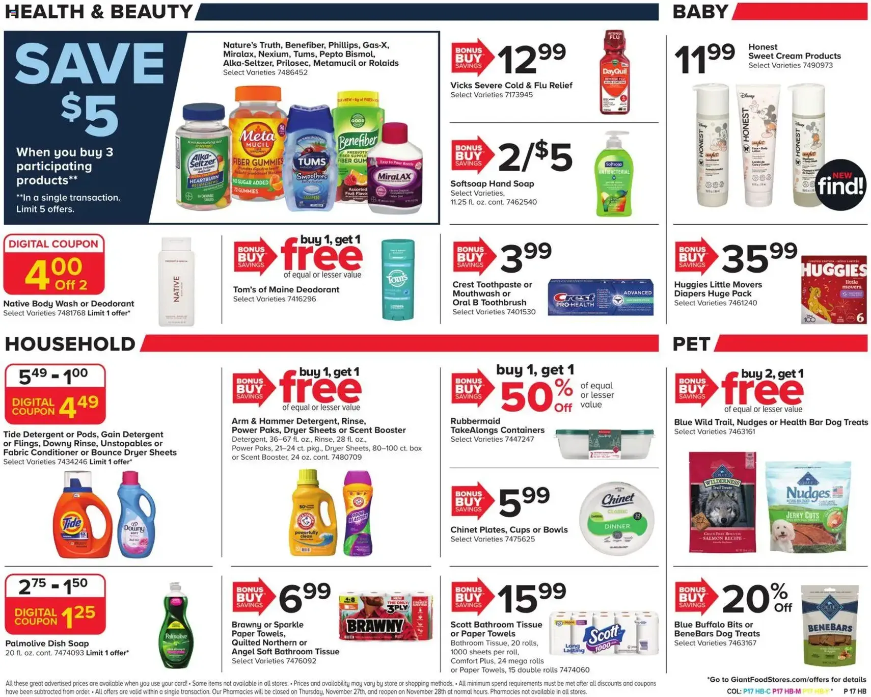 Giant Weekly Ad - valid flyer from 11/21/2025, page 18 of 23