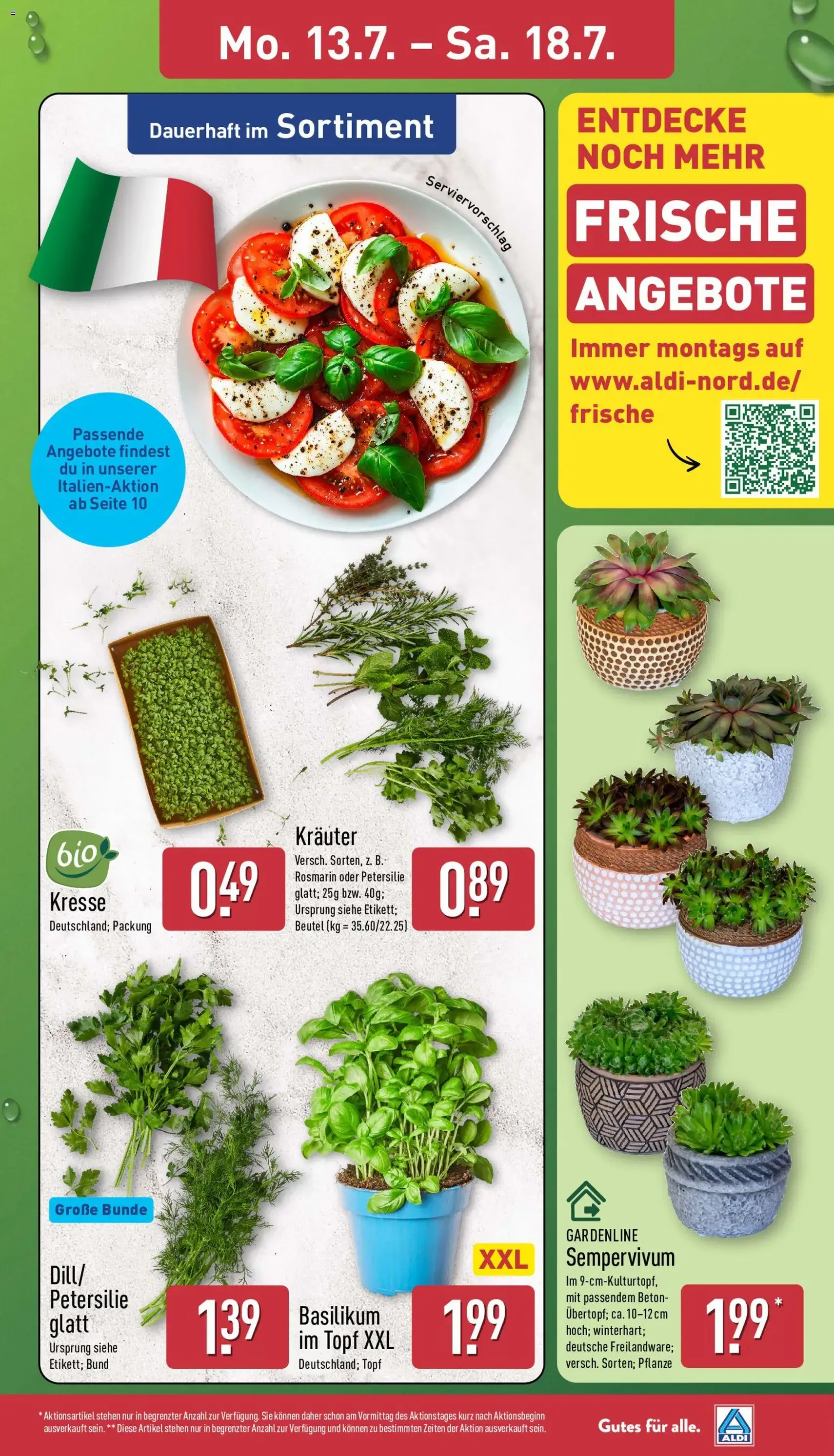 Aldi Prospekt - Gültiger Prospekt ab 13.07.2026, Seite 3 von insgesamt 37