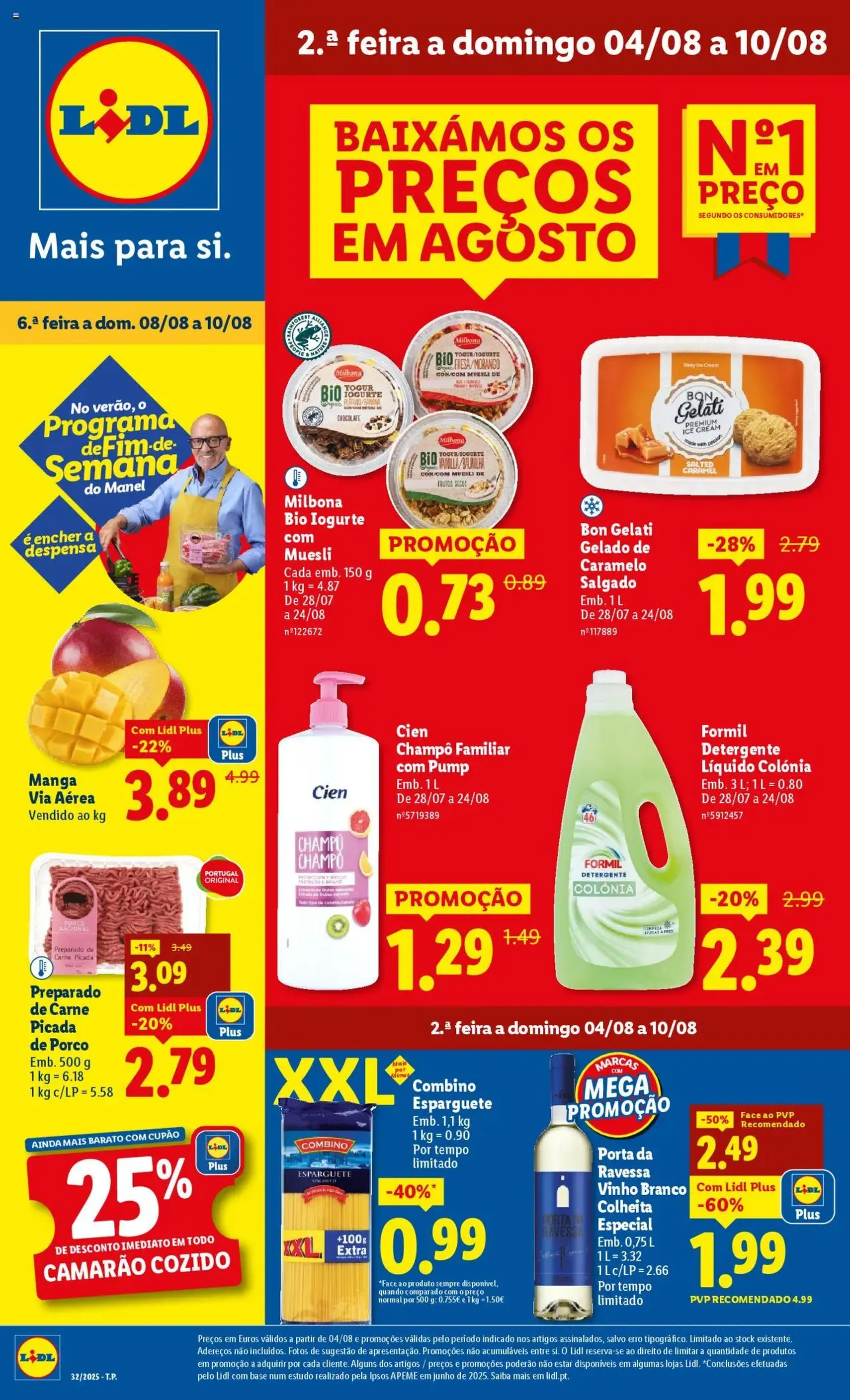 Lidl folheto - folheto válido a partir de 04/08/2025 página 1 de 44