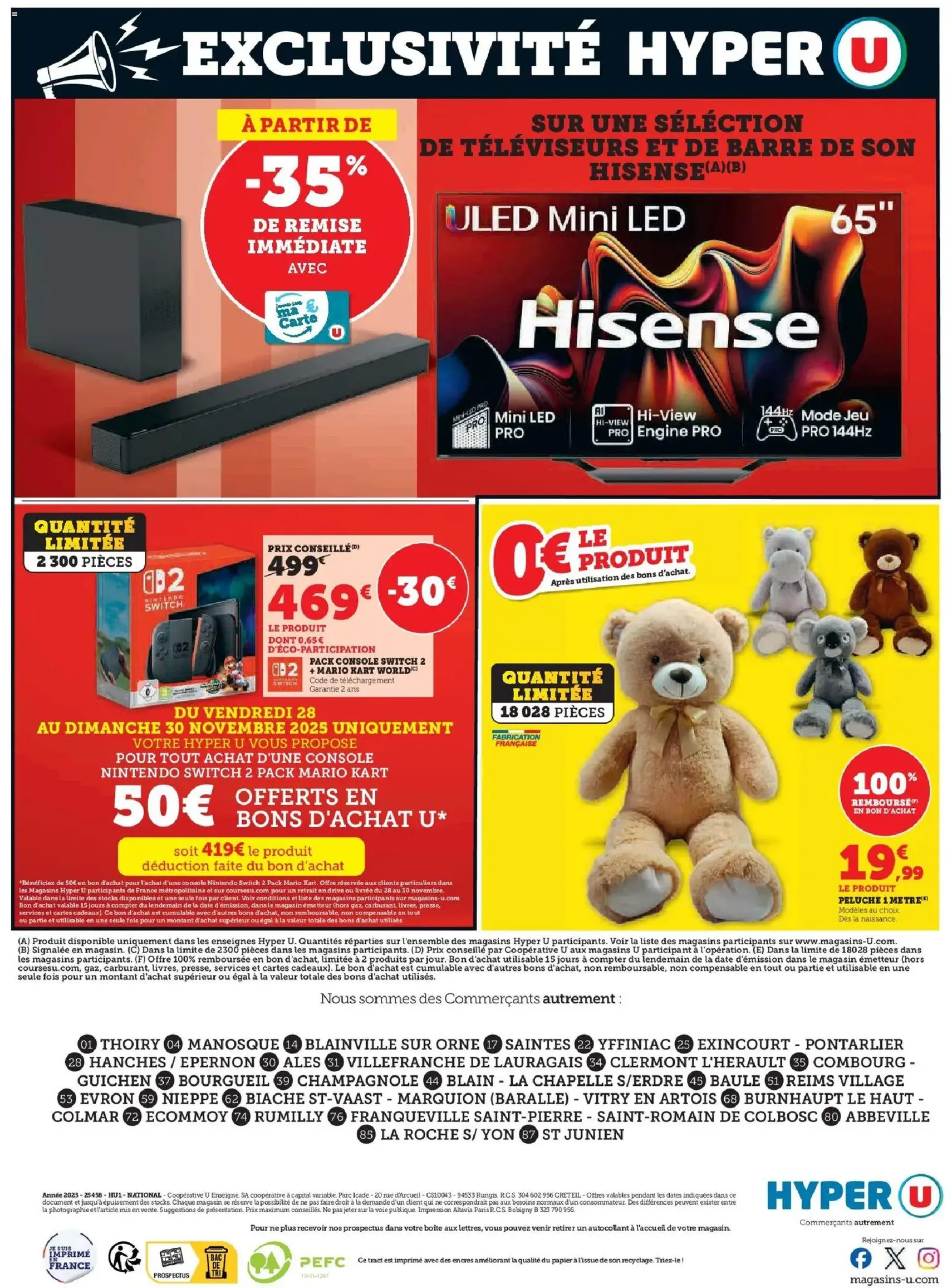 Hyper U Black Friday - brochure valable à partir du 28/11/2025, page 6 sur 6