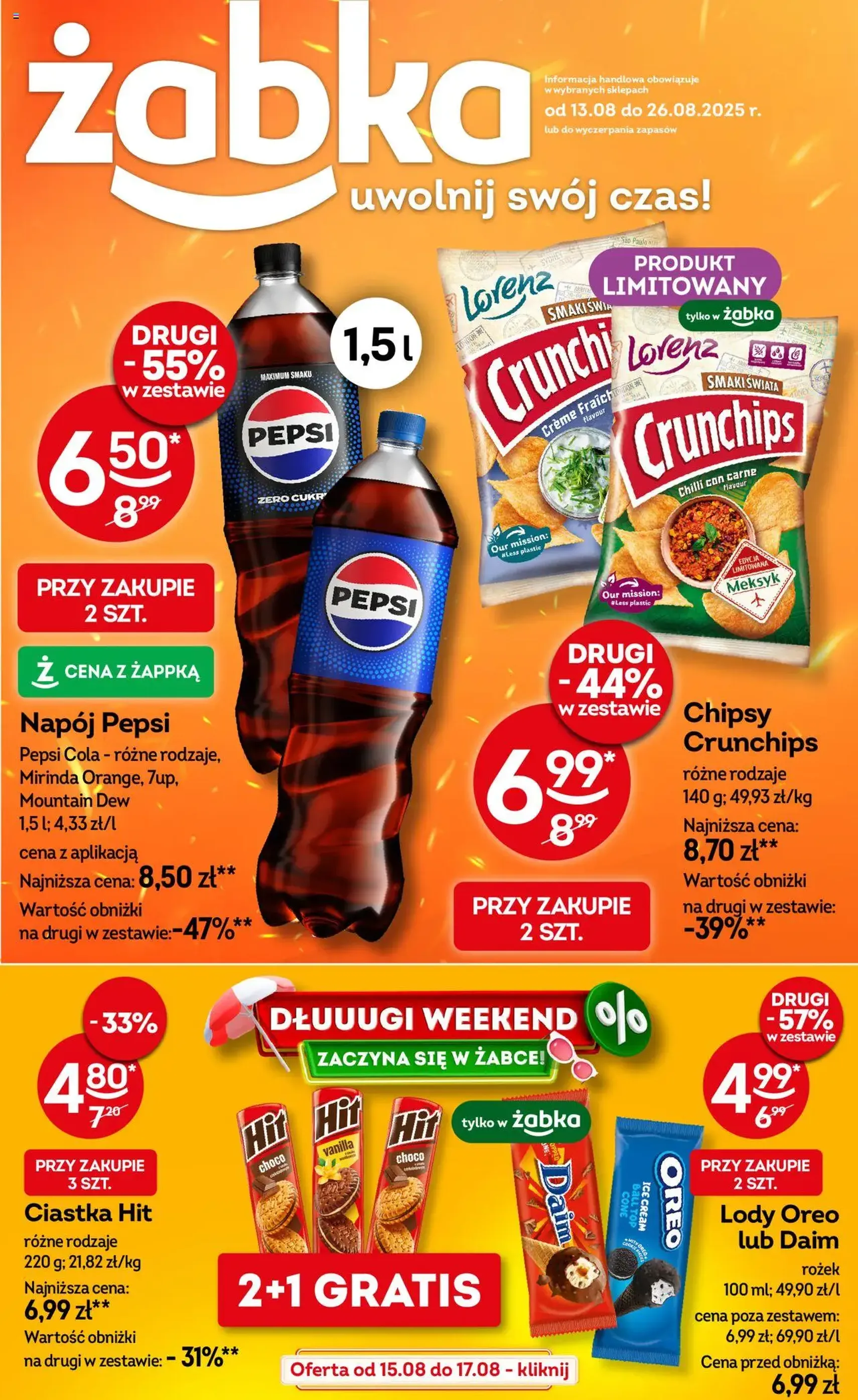 Żabka Gazetka - ważny gazetka od 13.08.2025 strona 1 z 76