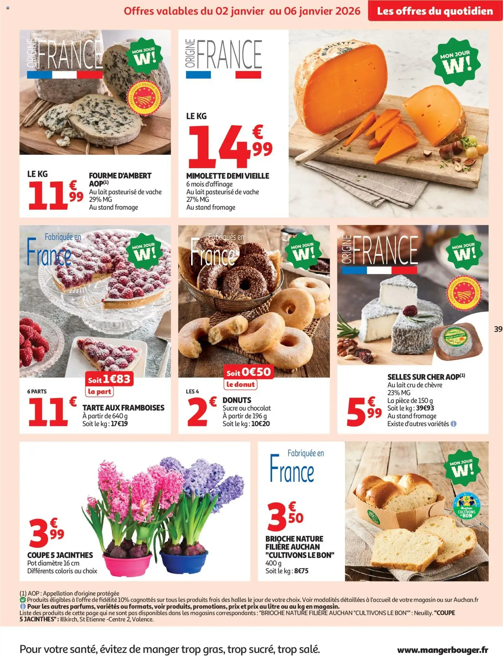 Auchan folder / publicité - geldige folder vanaf 02/01/2026 pagina 39 van 54