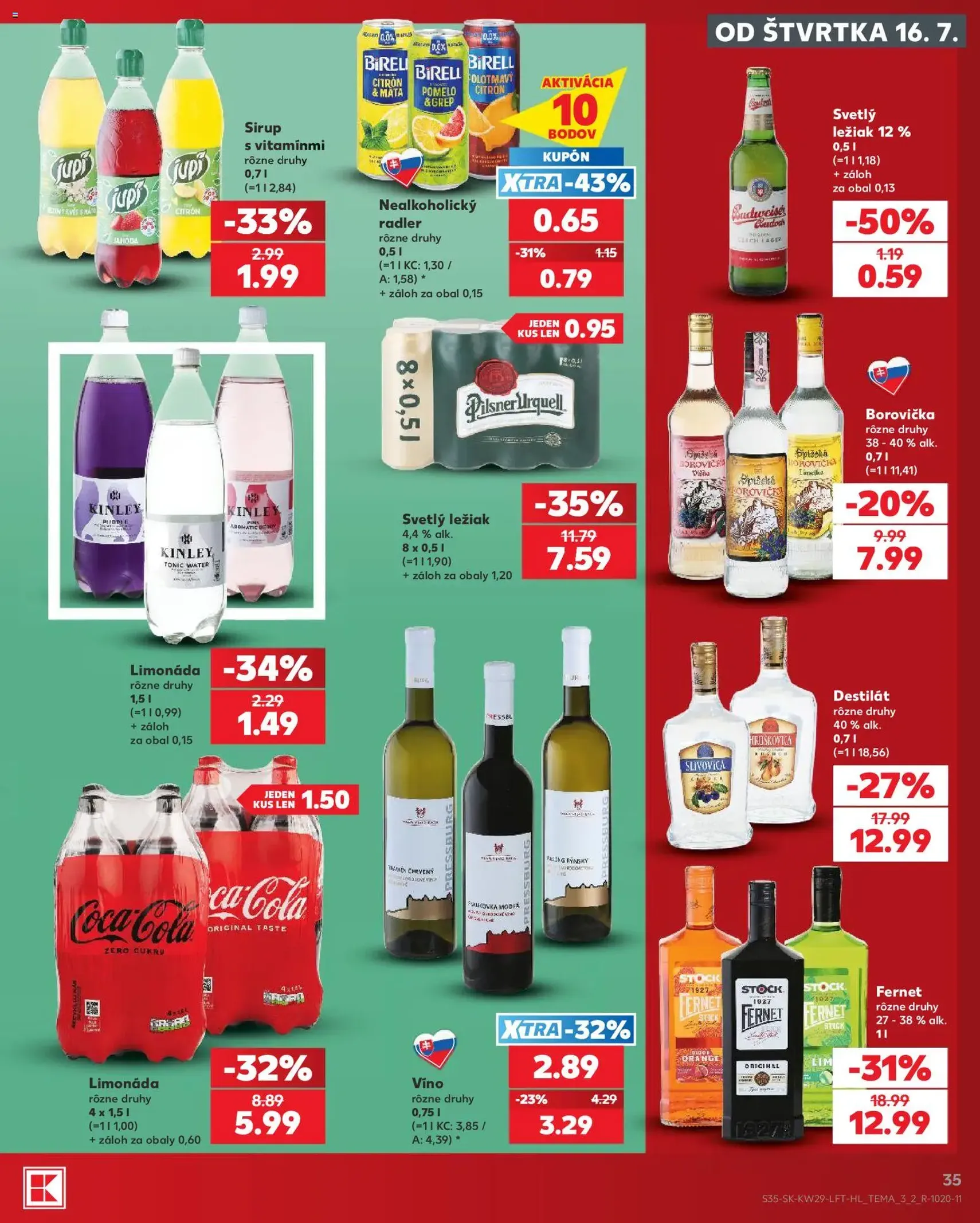 Kaufland SK akciós újság - 2026.07.16. érvényes szórólap 35 oldal 86 oldalból