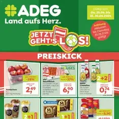 ADEG Flugblatt - Prospekt Vorschau gültig ab 25.06.2026
