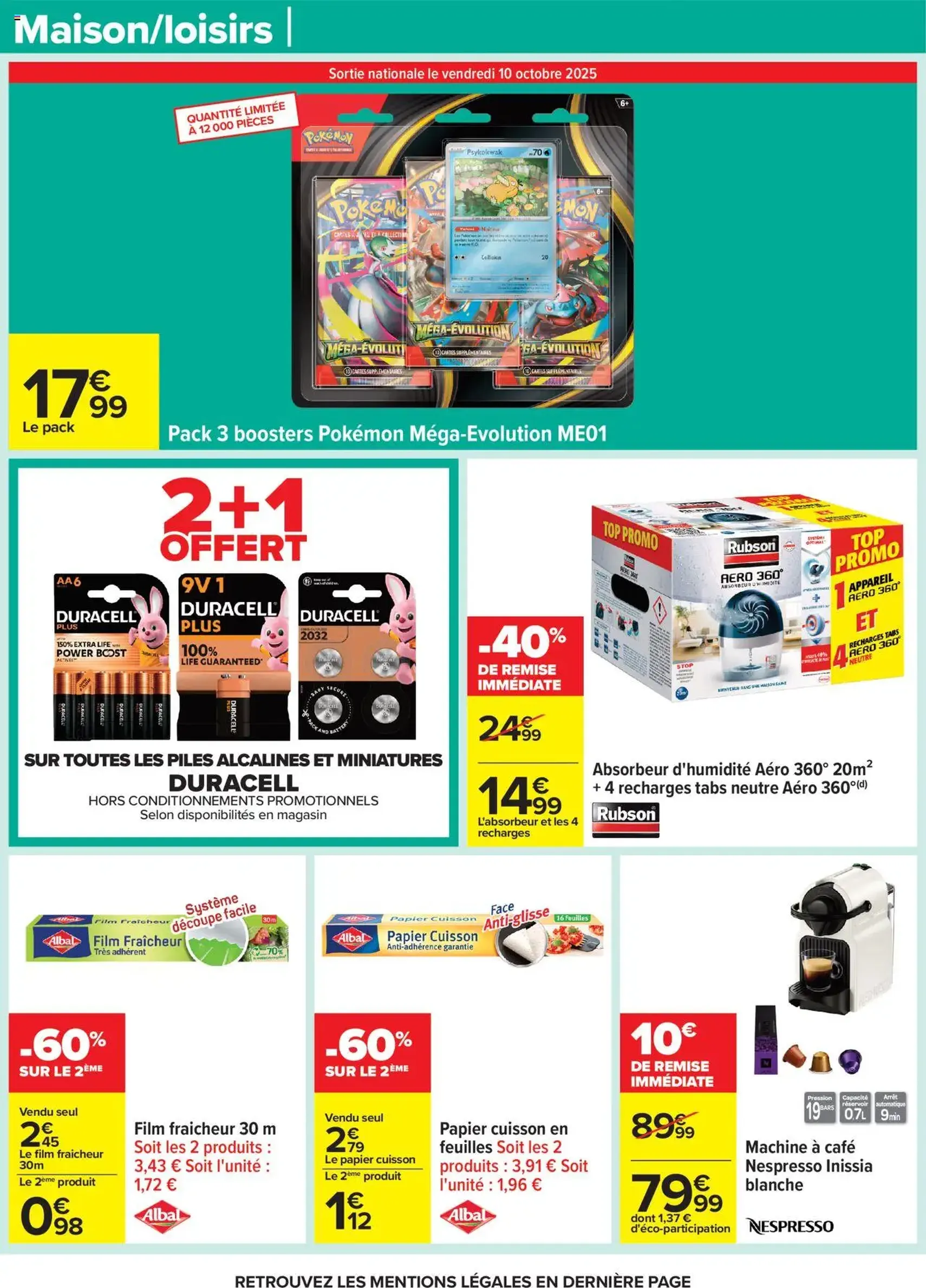 Carrefour catalogue semaine 41 - brochure valable à partir du 07/10/2025, page 50 sur 60 Carrefour catalogue semaine 41 - brochure valable à partir du 07/10/2025, page 50 sur 60