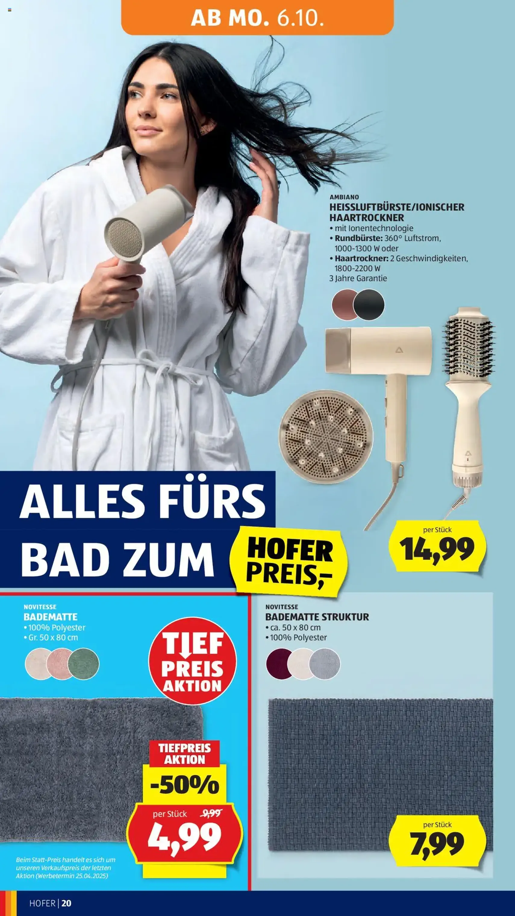Hofer Flugblatt - Gültiger Prospekt ab 03.10.2025, Seite 24 von insgesamt 45