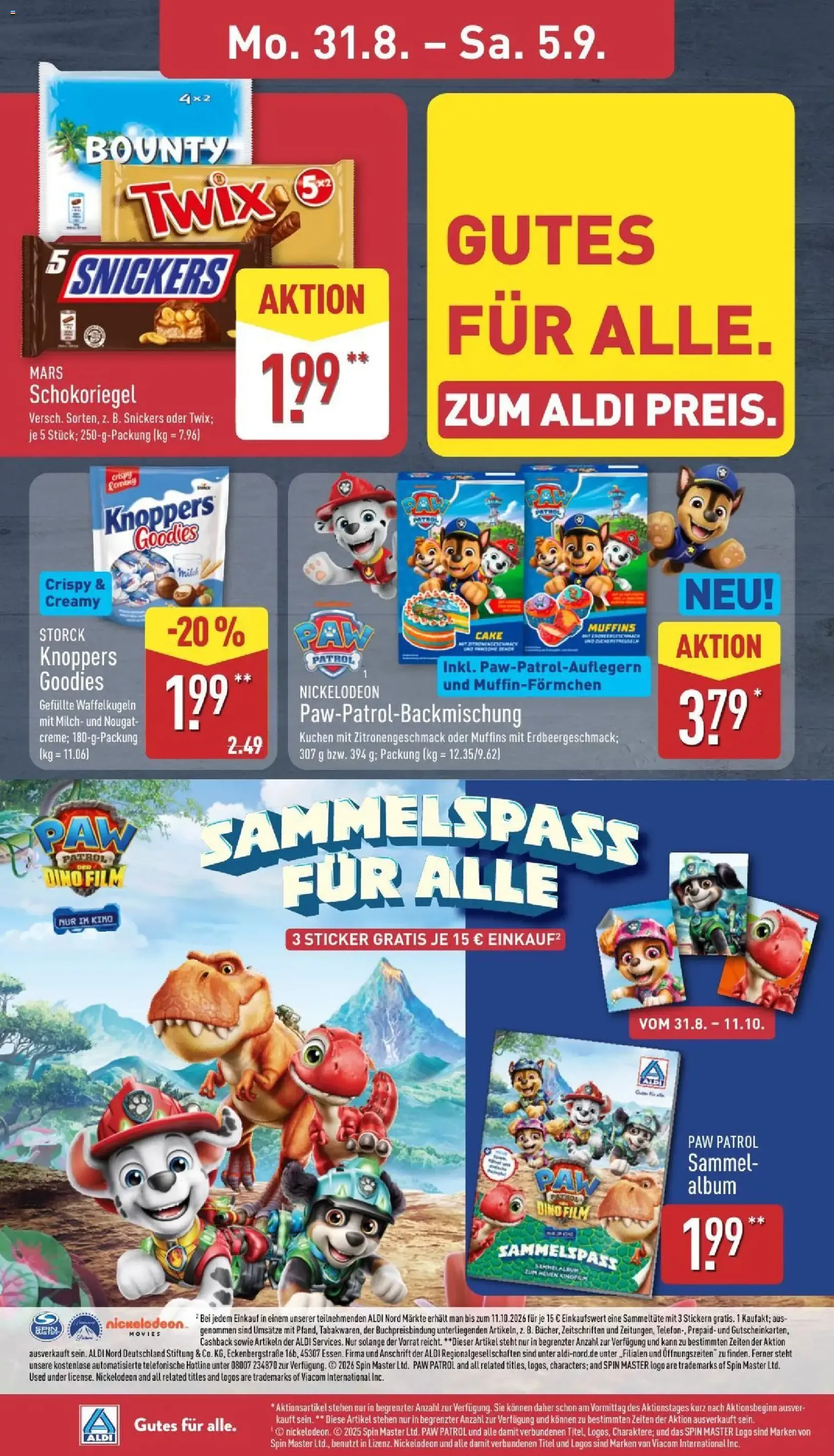 Aldi Prospekt - Gültiger Prospekt ab 31.08.2026, Seite 10 von insgesamt 41