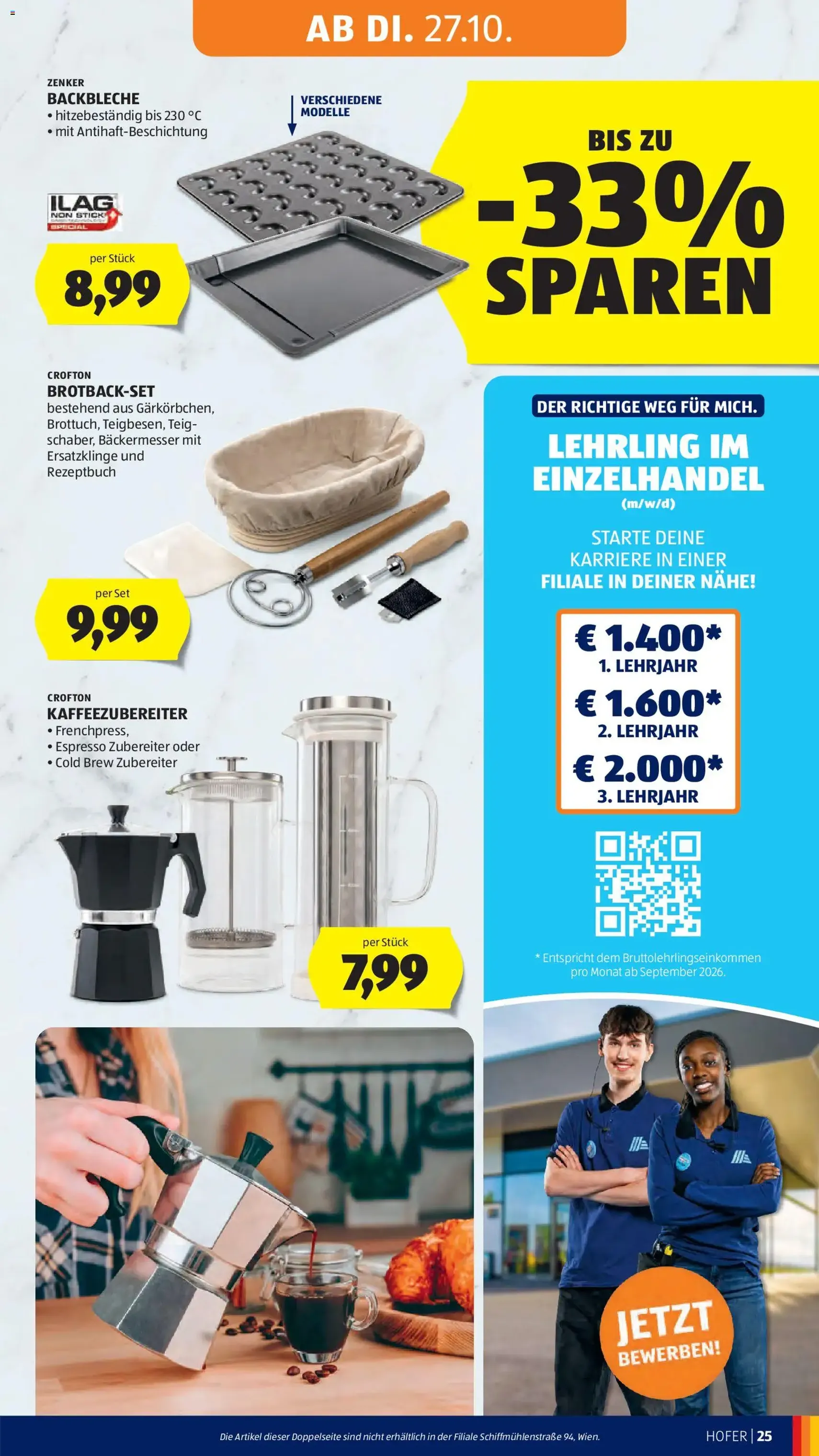 Hofer Flugblatt - Gültiger Prospekt ab 23.10.2026, Seite 35 von insgesamt 50