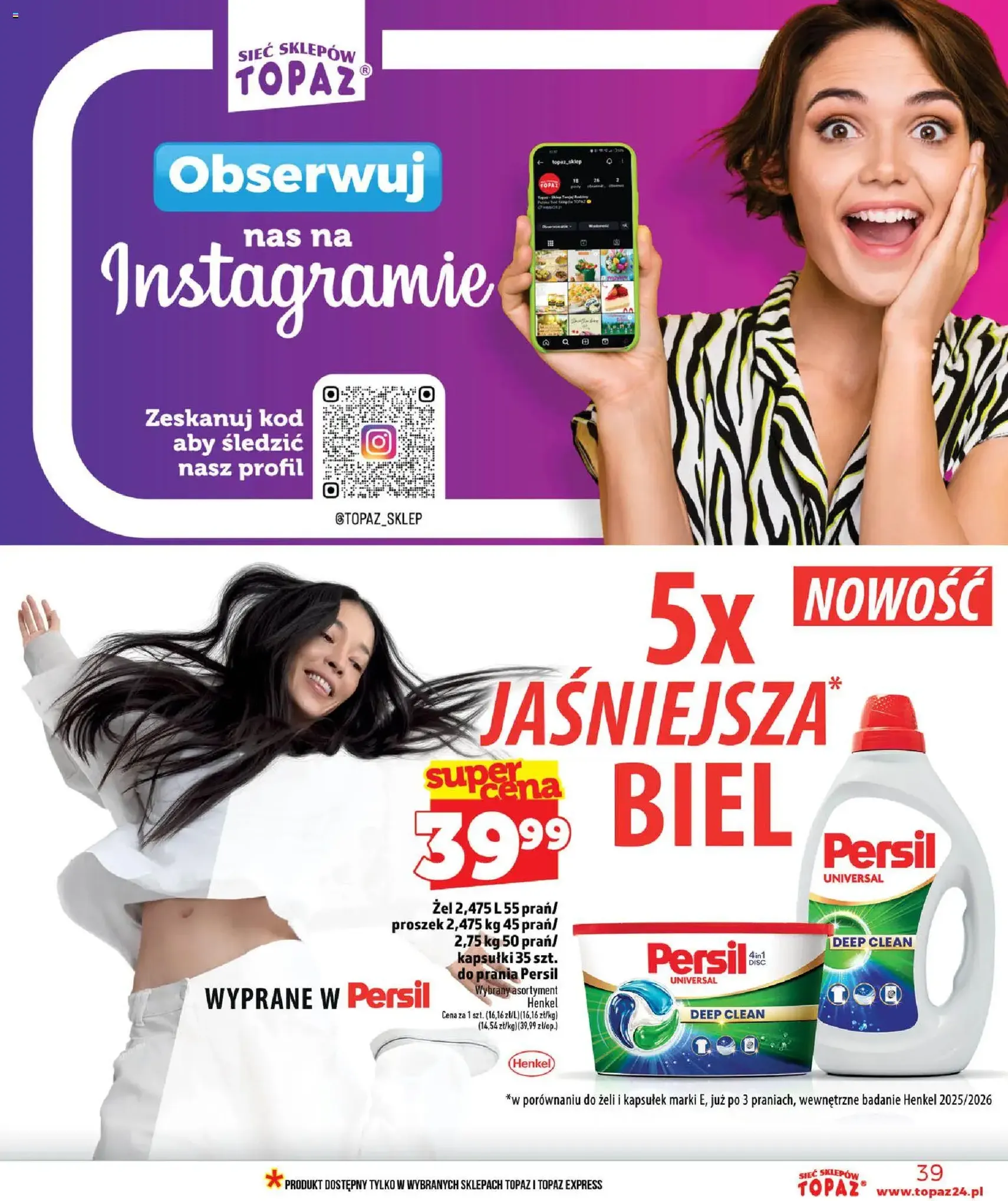 Topaz gazetka - ważny gazetka od 25.06.2026 strona 39 z 46