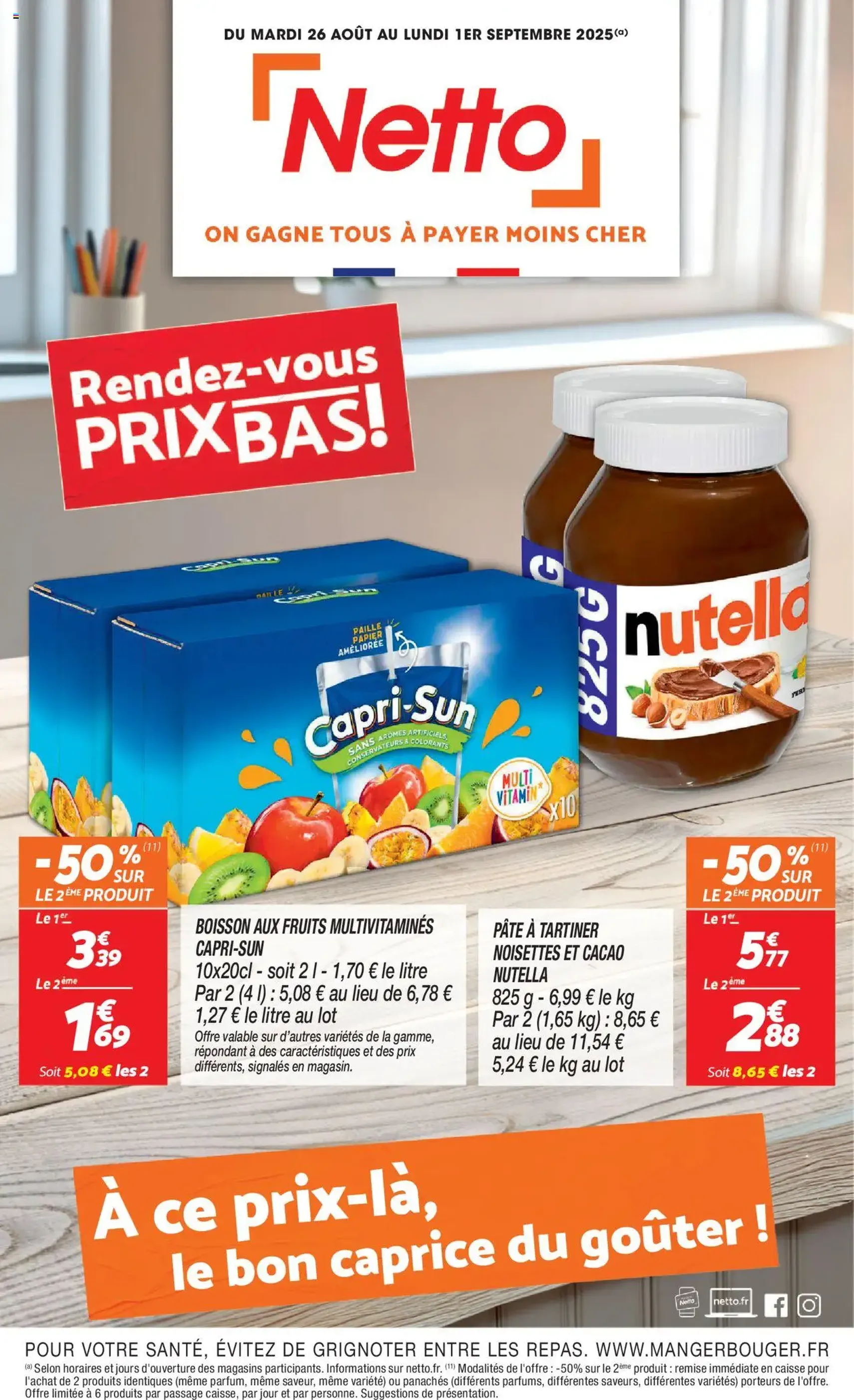 Netto catalogue - brochure valable à partir du 26/08/2025, page 1 sur 16 Netto catalogue - brochure valable à partir du 26/08/2025, page 1 sur 16