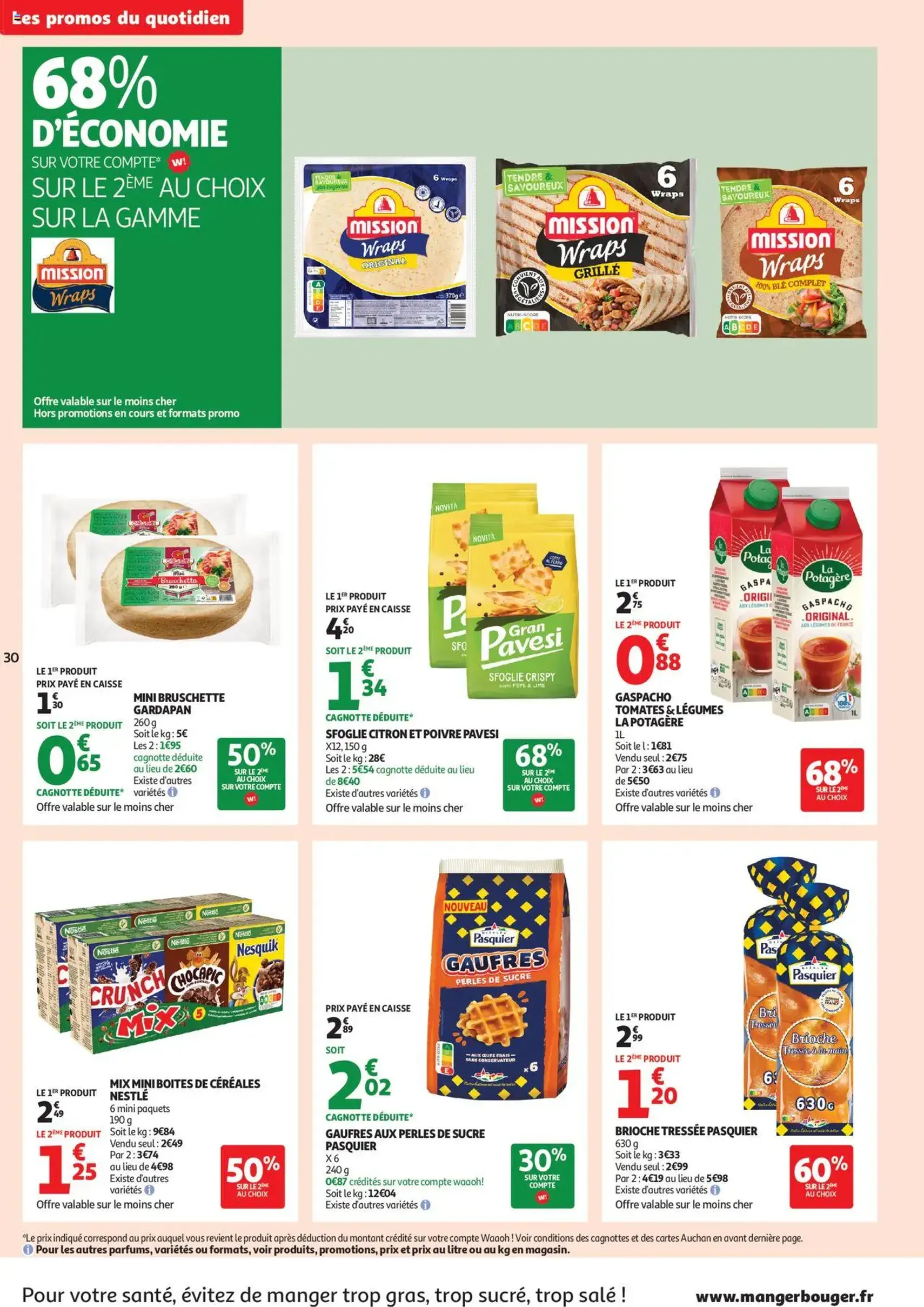 Auchan prospectus - brochure valable à partir du 16/07/2025, page 30 sur 58 Auchan prospectus - brochure valable à partir du 16/07/2025, page 30 sur 58