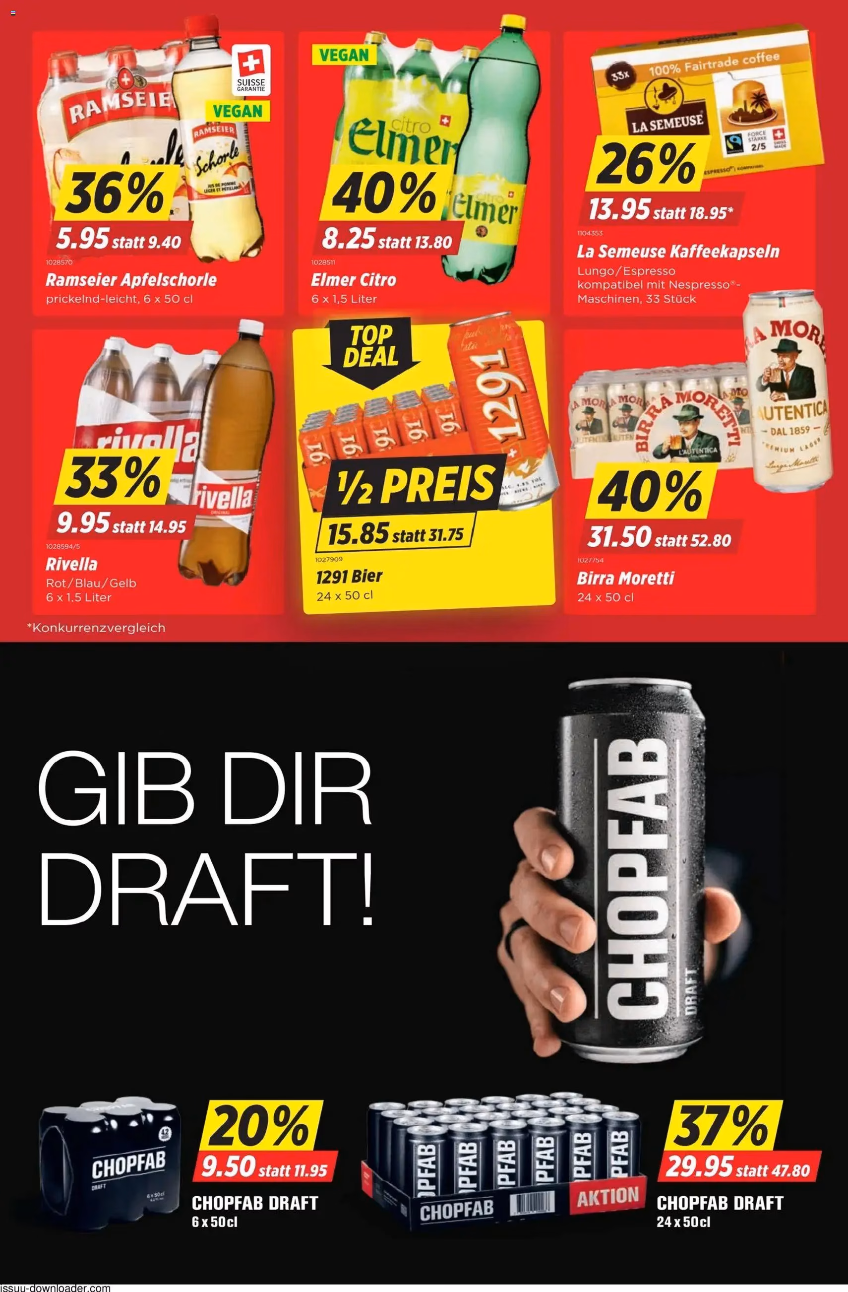 Denner aktionen - Gültiger Prospekt ab 09.04.2026, Seite 13 von insgesamt 20