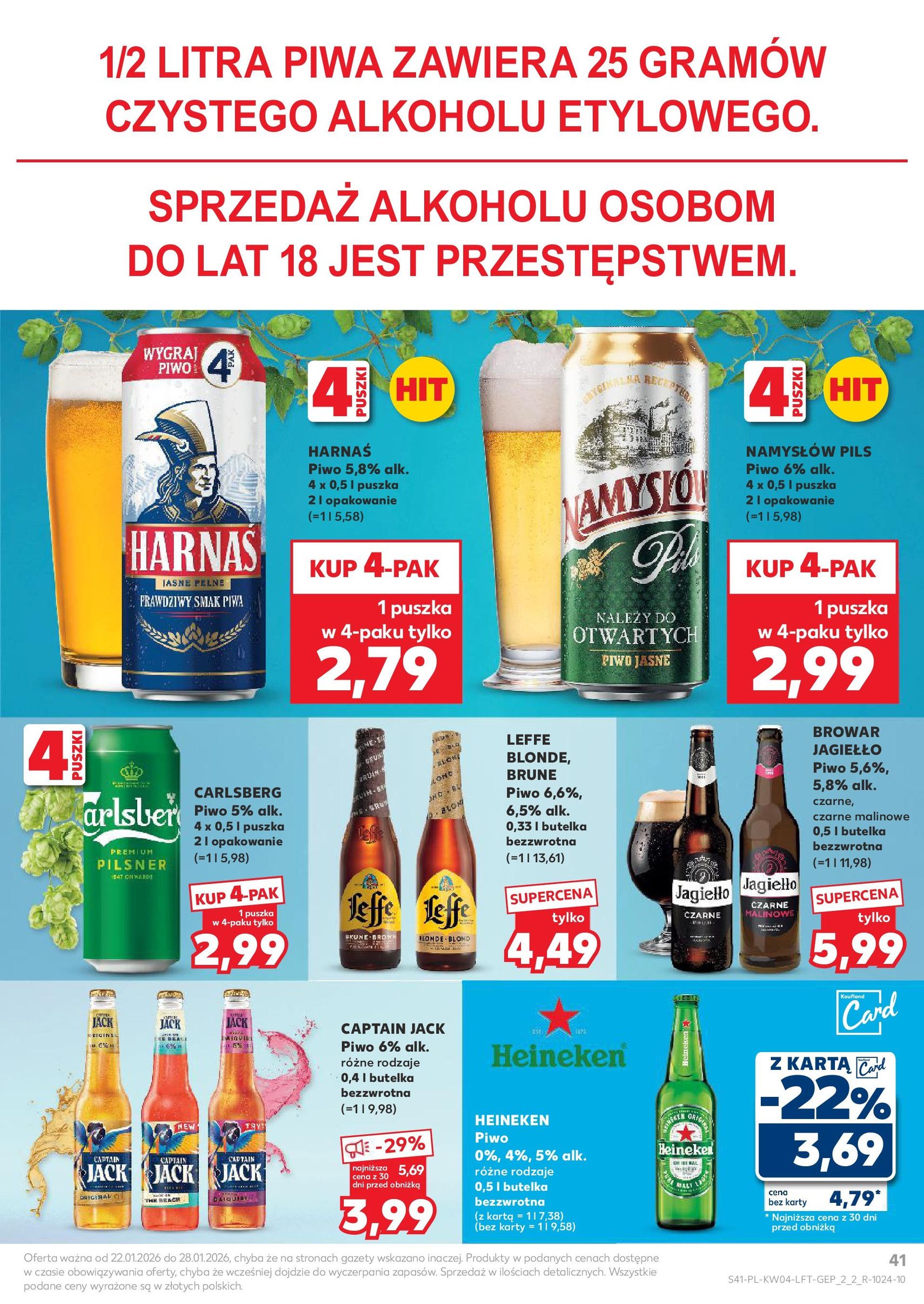 Kaufland gazetka - ważny gazetka od 22.01.2026 strona 41 z 52