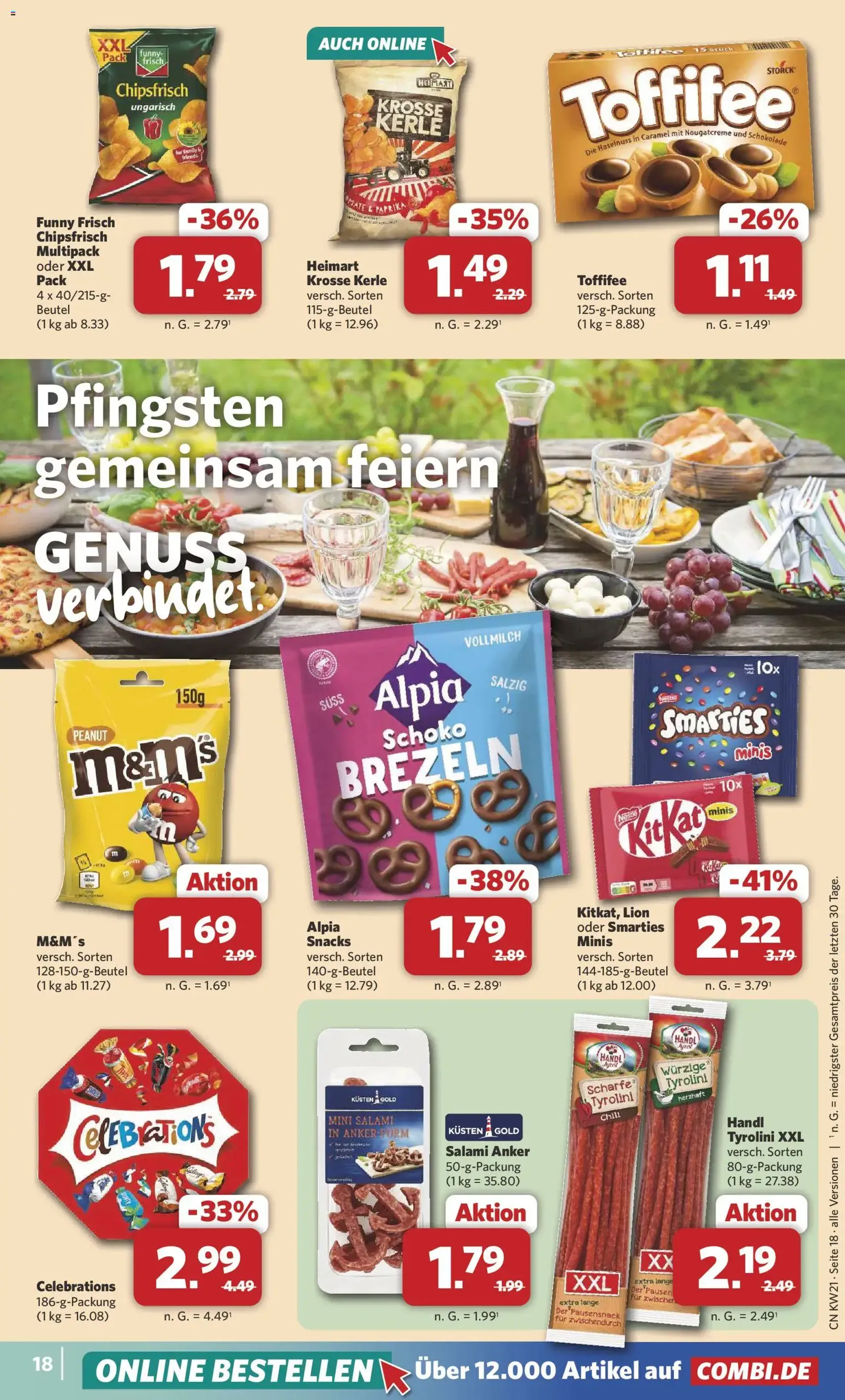 Combi Prospekt - Gültiger Prospekt ab 18.05.2026, Seite 18 von insgesamt 36