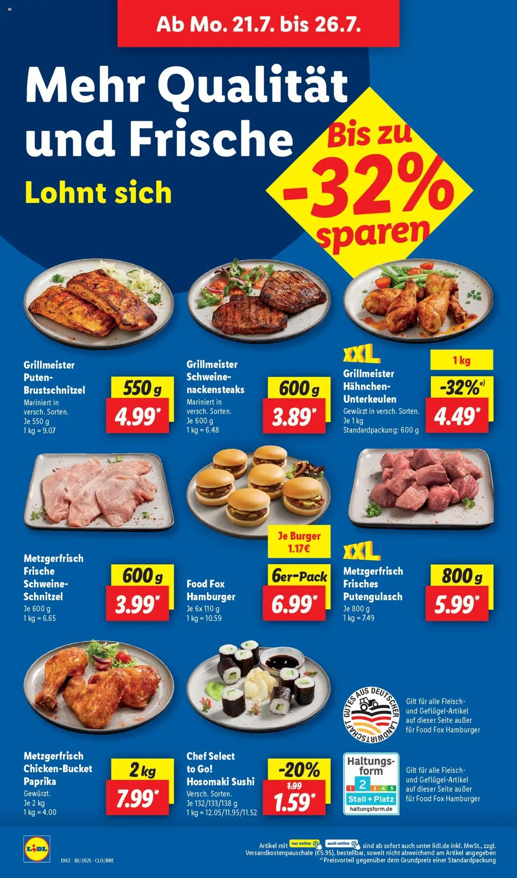 Lidl Prospekt - Gültiger Prospekt ab 21.07.2025, Seite 10 von insgesamt 62