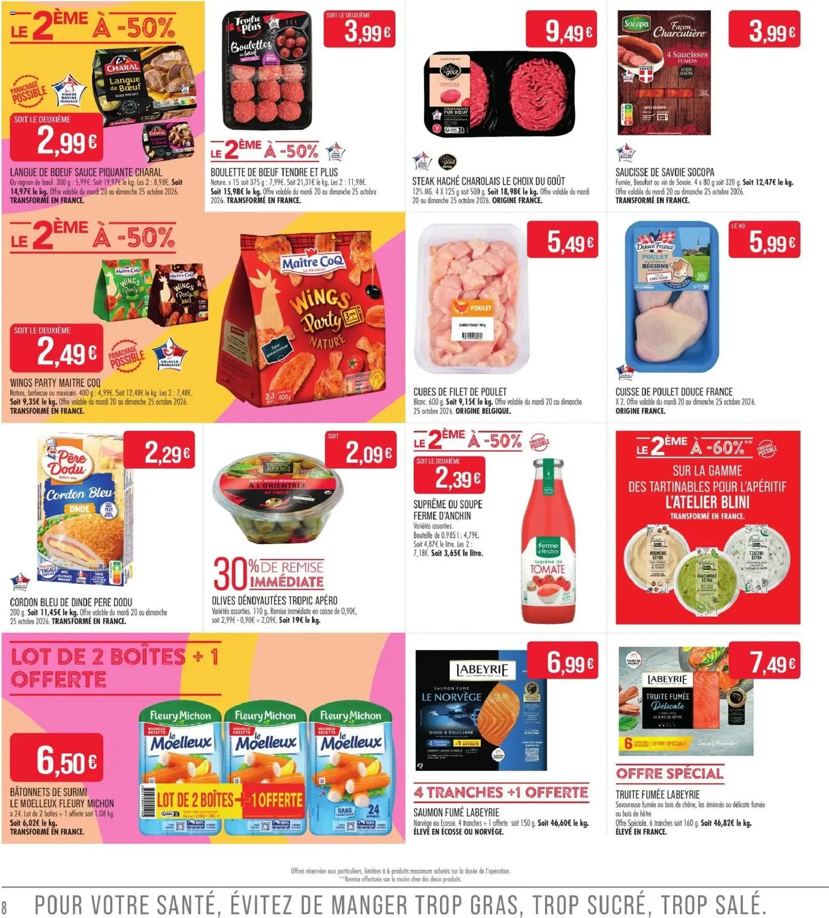 Match Supermarché catalogue - brochure valable à partir du 20/10/2026, page 8 sur 24