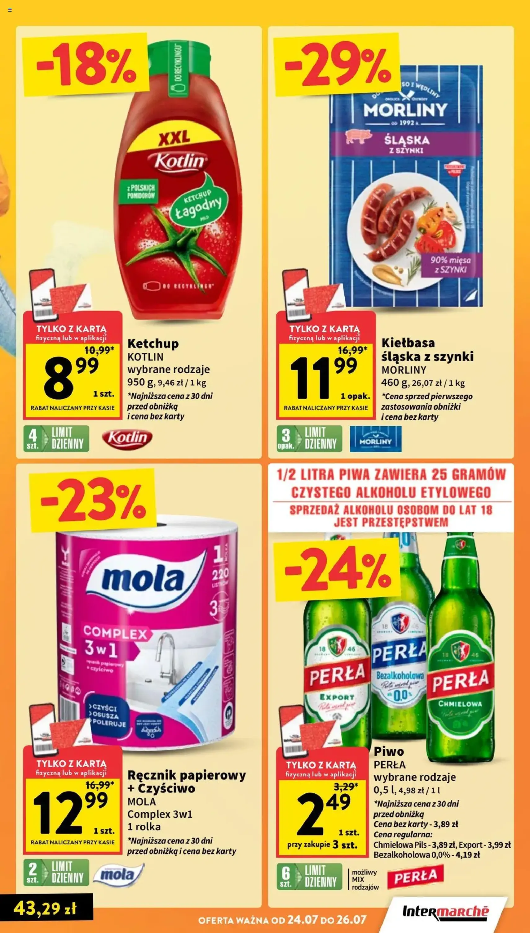Intermarche Gazetka - ważny gazetka od 24.07.2025 strona 3 z 41 Intermarche Gazetka - ważny gazetka od 24.07.2025 strona 3 z 41
