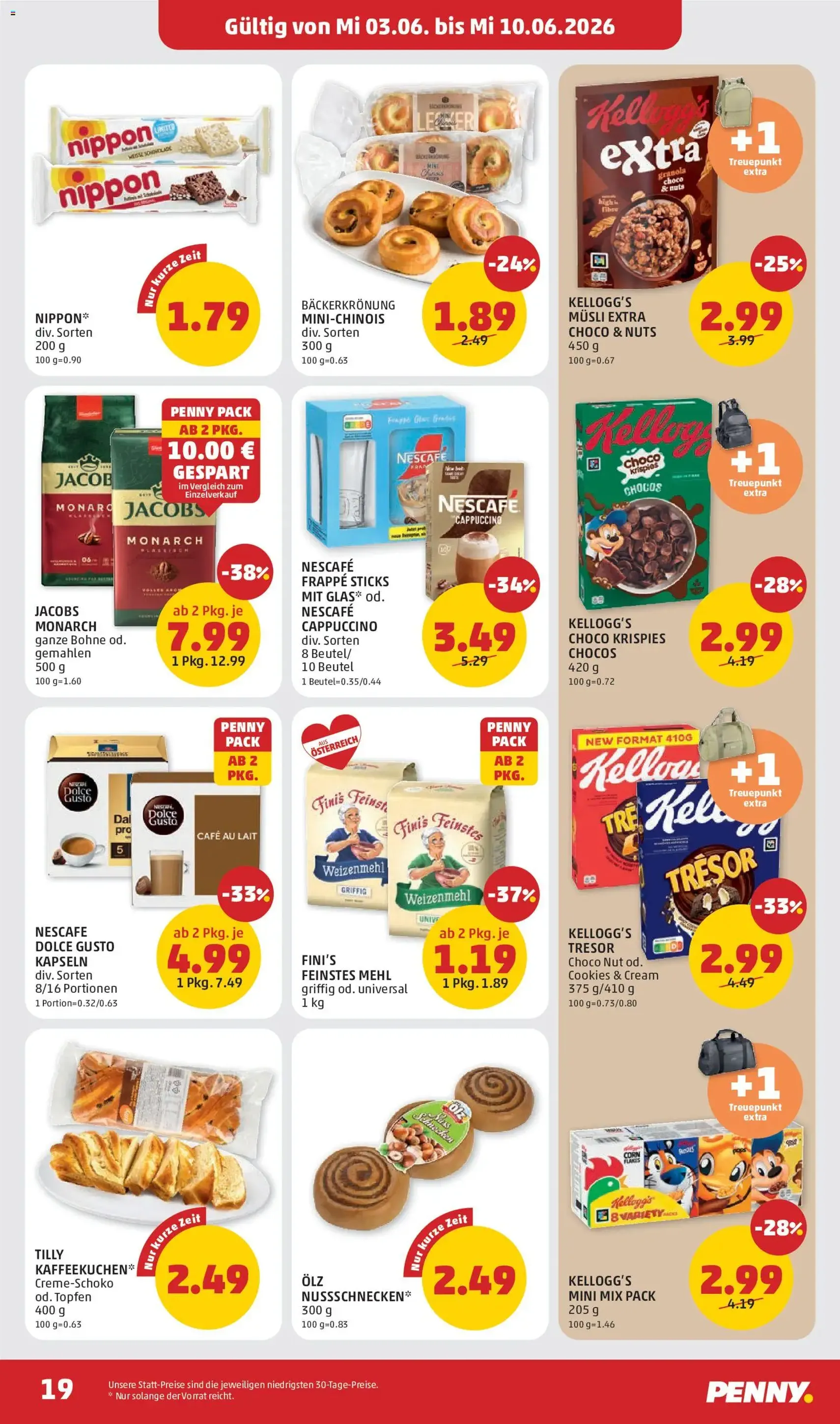 Penny Markt - Flugblatt - Gültiger Prospekt ab 03.06.2026, Seite 19 von insgesamt 32