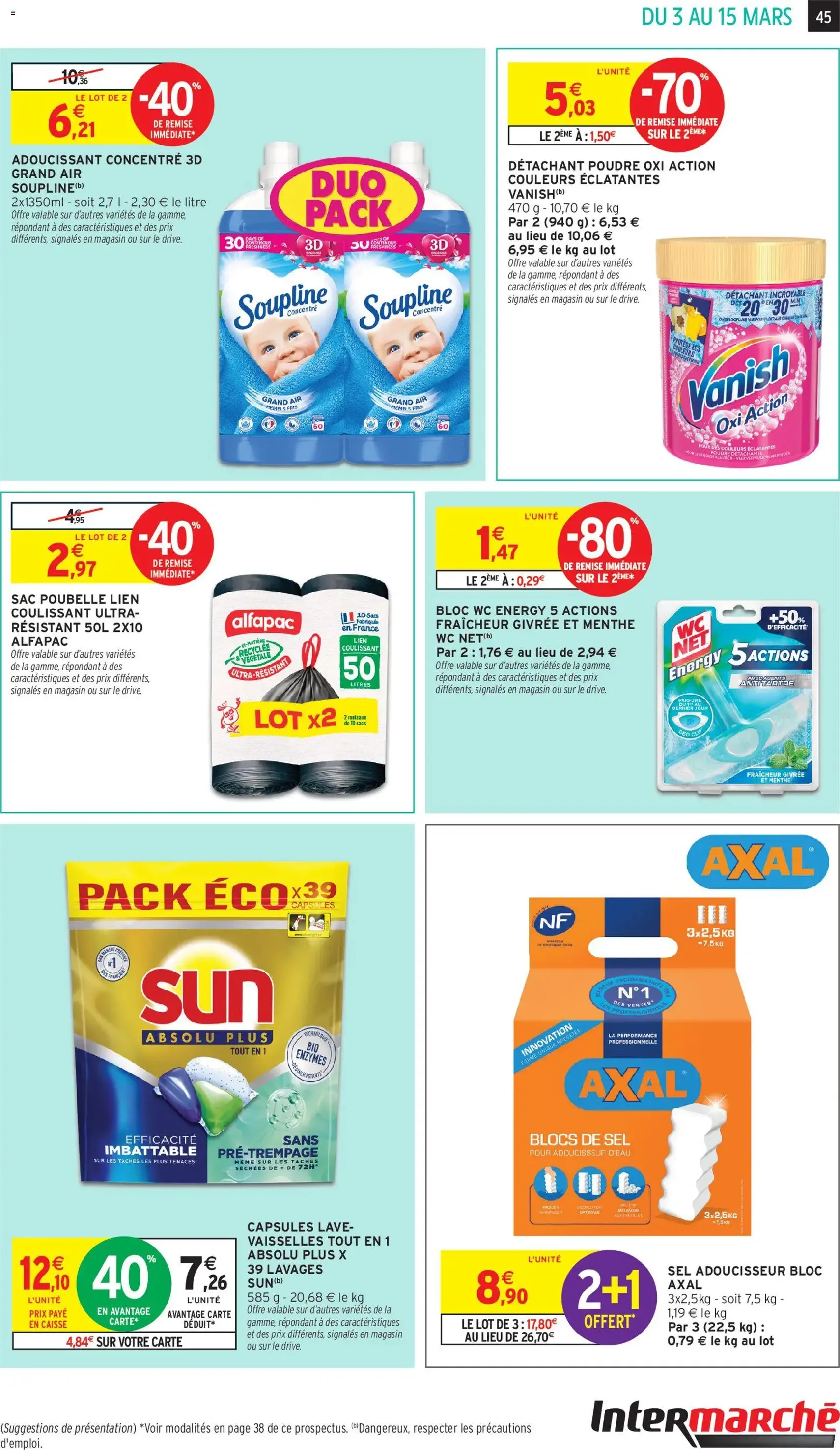 Intermarché catalogue semaine 10 - brochure valable à partir du 03/03/2026, page 45 sur 52