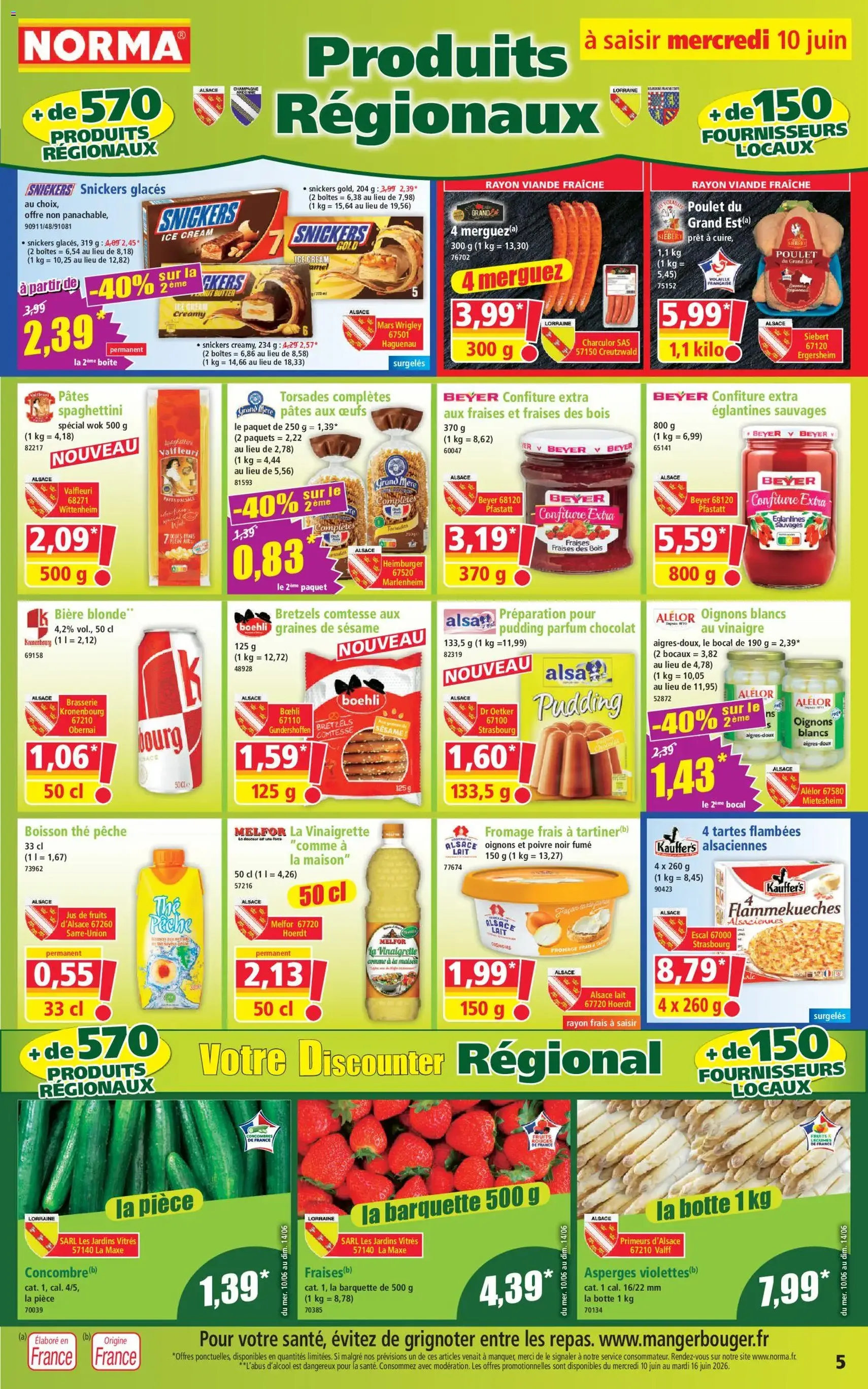 Norma catalogue - brochure valable à partir du 10/06/2026, page 5 sur 12