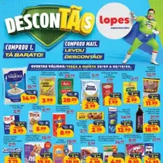 Lopes Supermercados - Ofertas da semana - pré-visualização do folheto, válido a partir de 30/09/2025