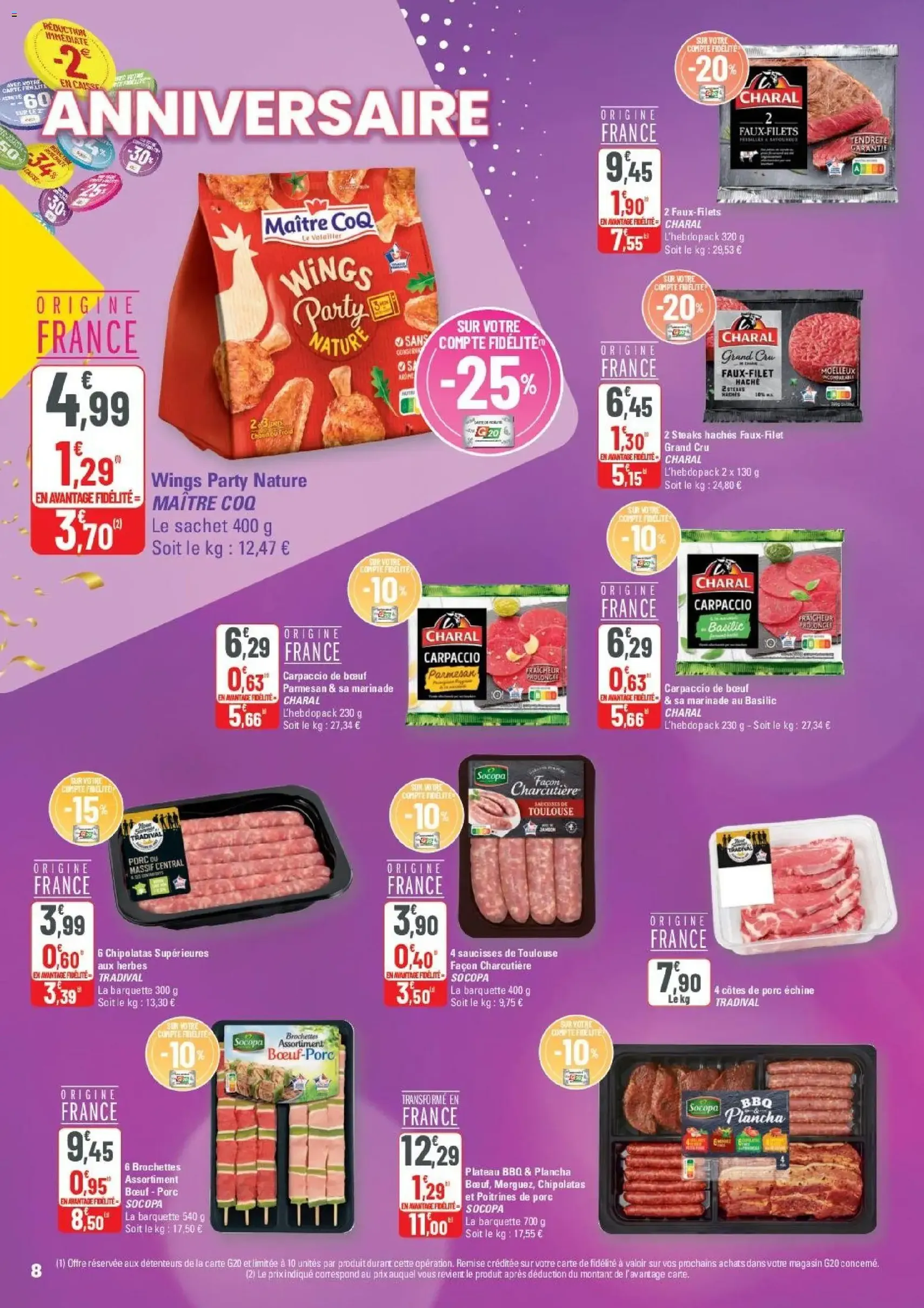 G20 Supermarchés catalogue - brochure valable à partir du 03/06/2026, page 8 sur 25