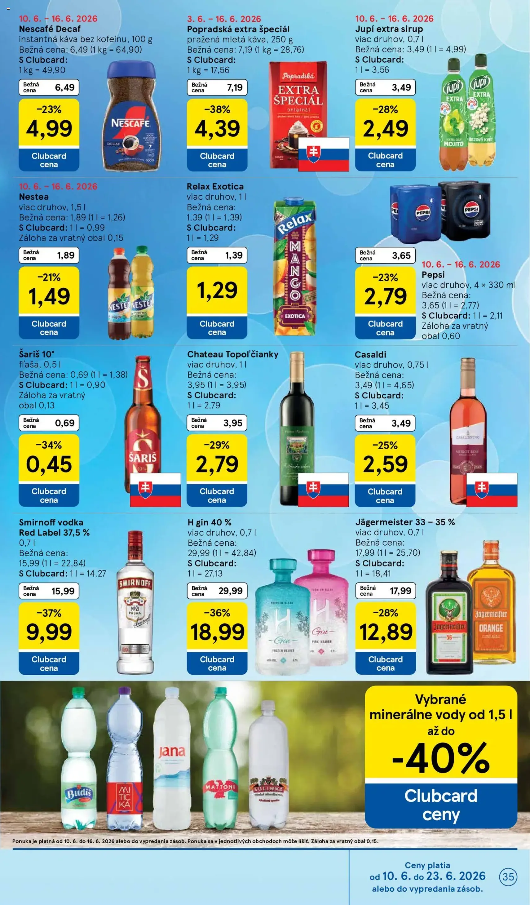 Tesco Hypermarket - leták - platný leták od 10.06.2026 strana 35 z 51