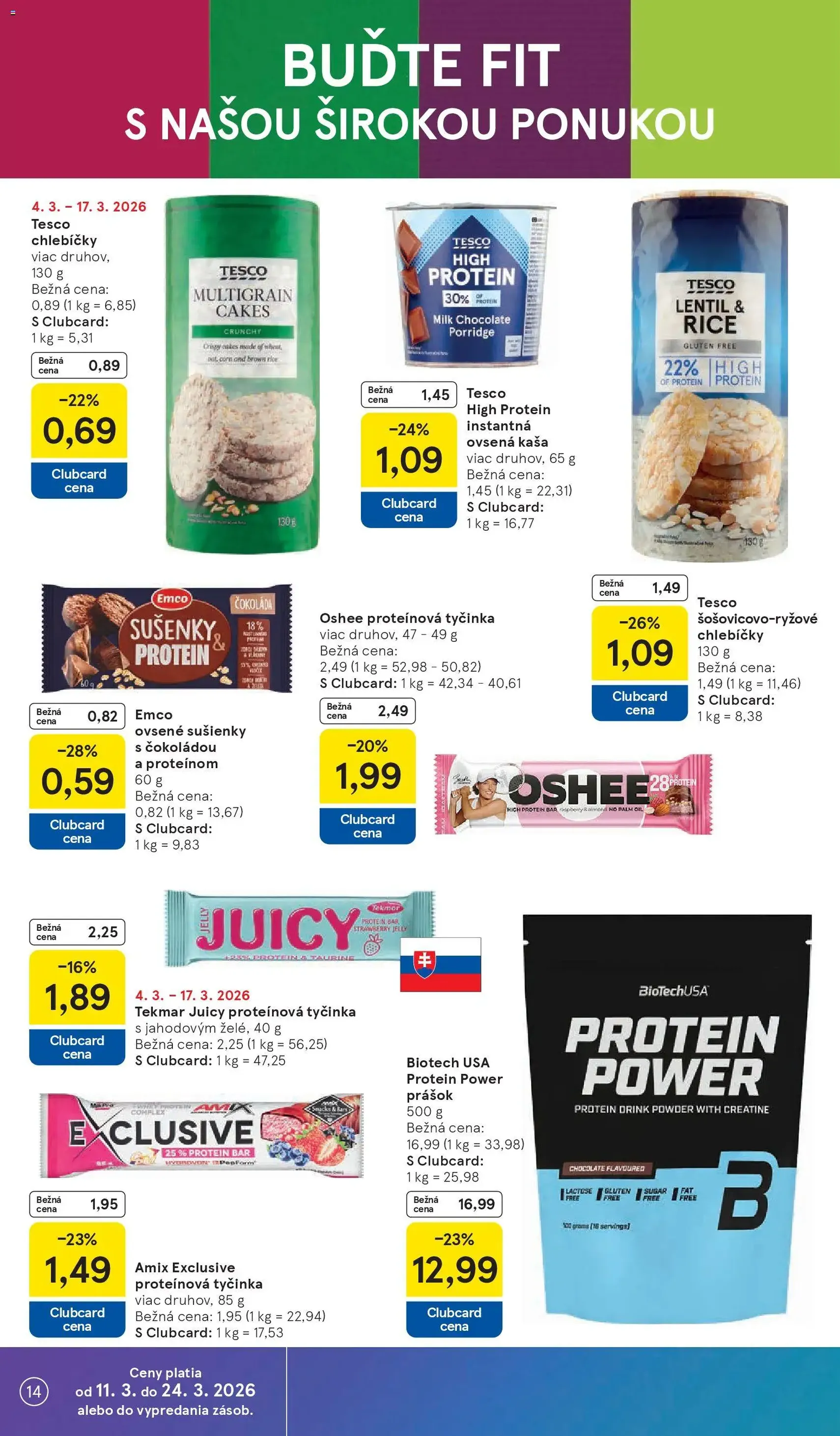 Tesco Hypermarket - leták - platný leták od 11.03.2026 strana 14 z 48