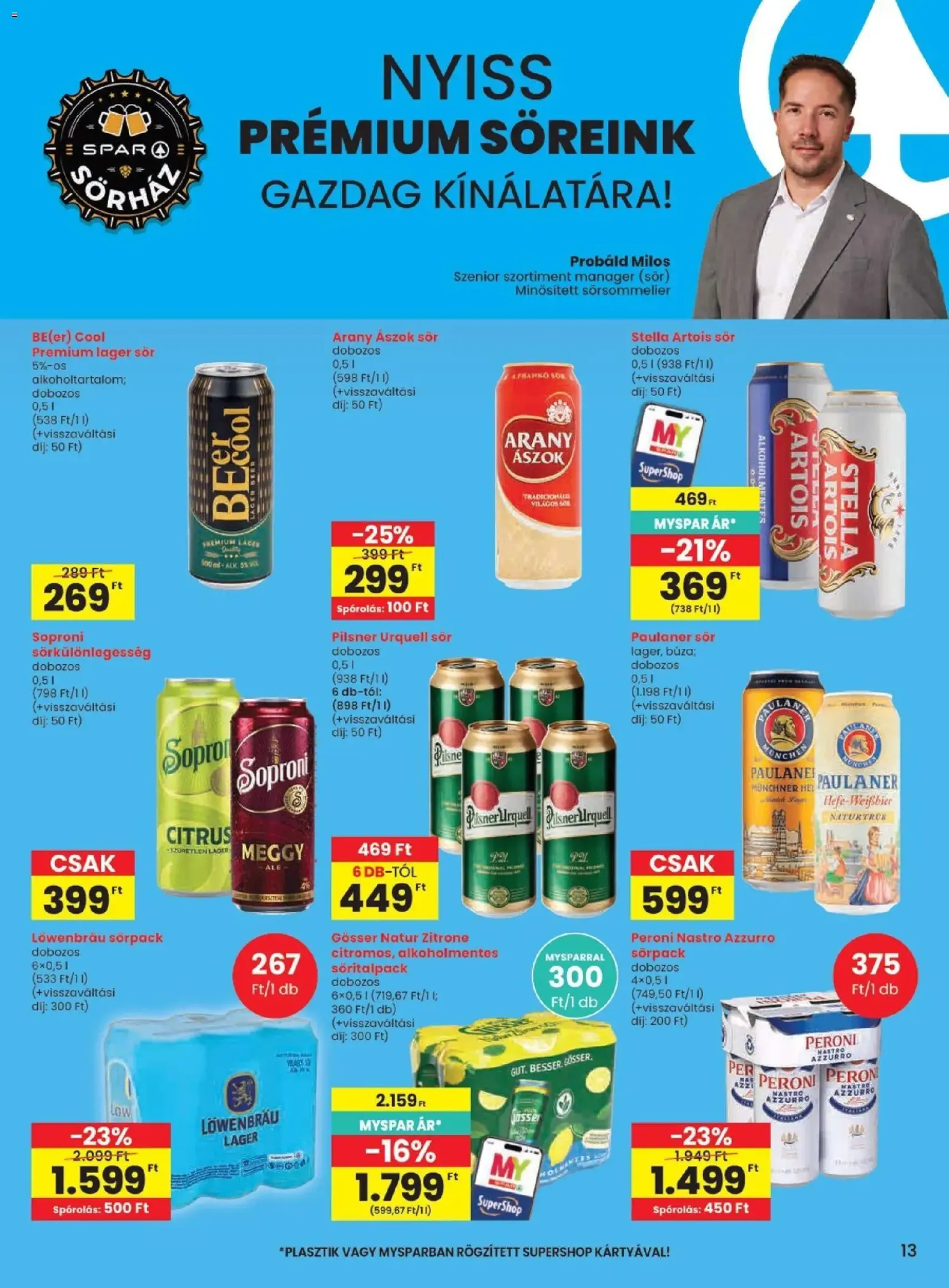 Spar akciós újság - 2026.08.06. érvényes szórólap 13 oldal 20 oldalból