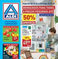 Aldi folheto - pré-visualização do folheto, válido a partir de 20/10/2025