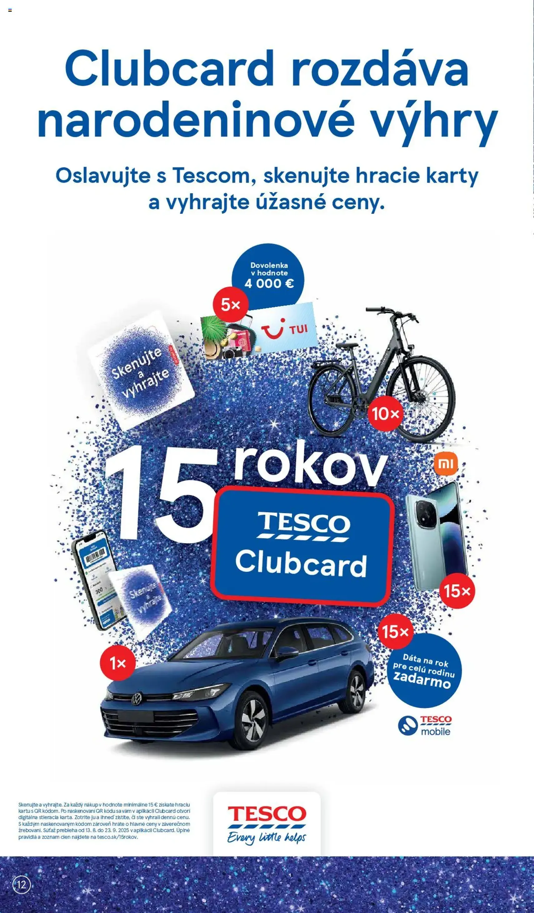 Tesco Hypermarket - leták - platný leták od 10.09.2025 strana 12 z 38 Tesco Hypermarket - leták - platný leták od 10.09.2025 strana 12 z 38