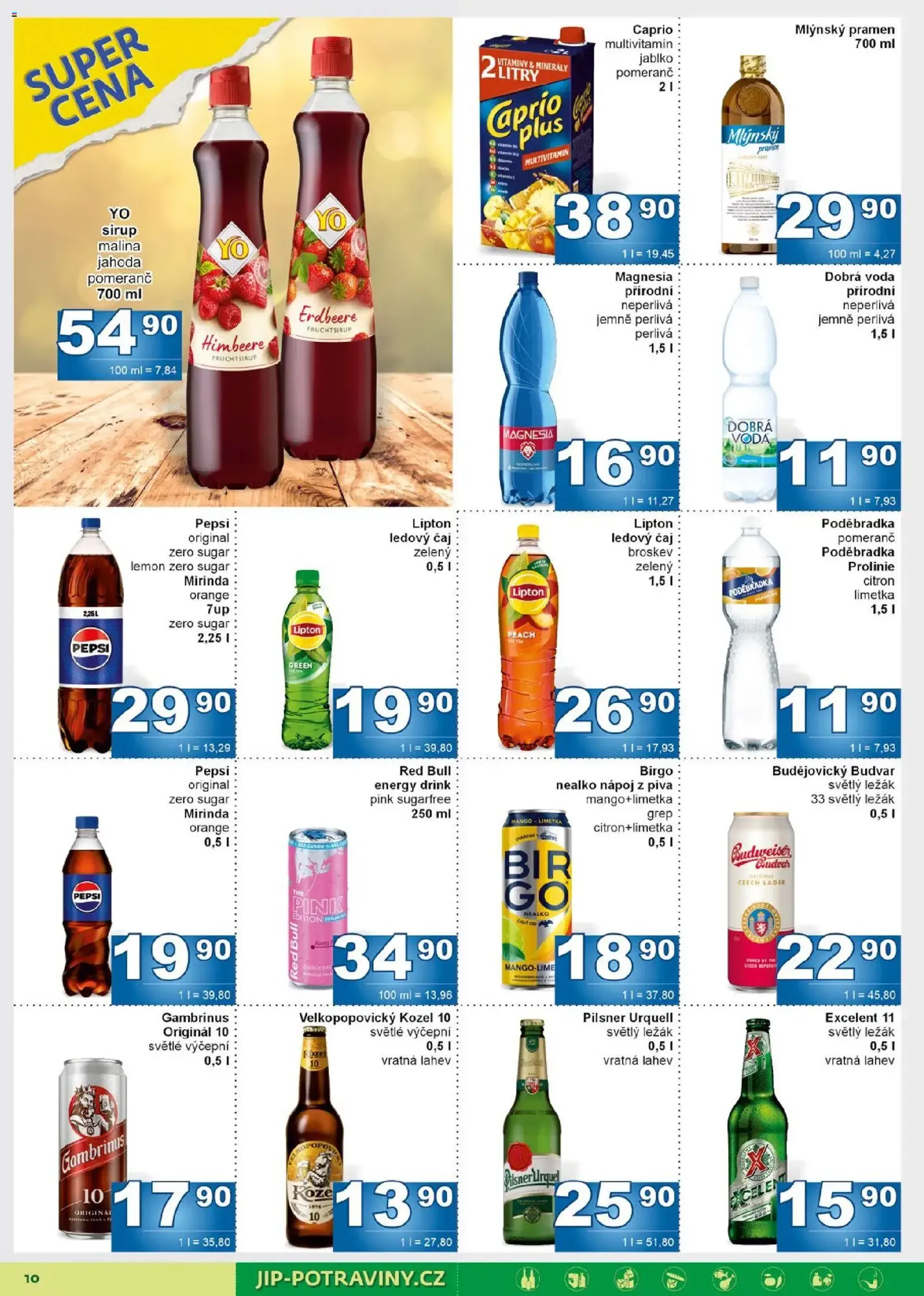 Jip leták - platný leták od 05.11.2025 strana 10 z 12