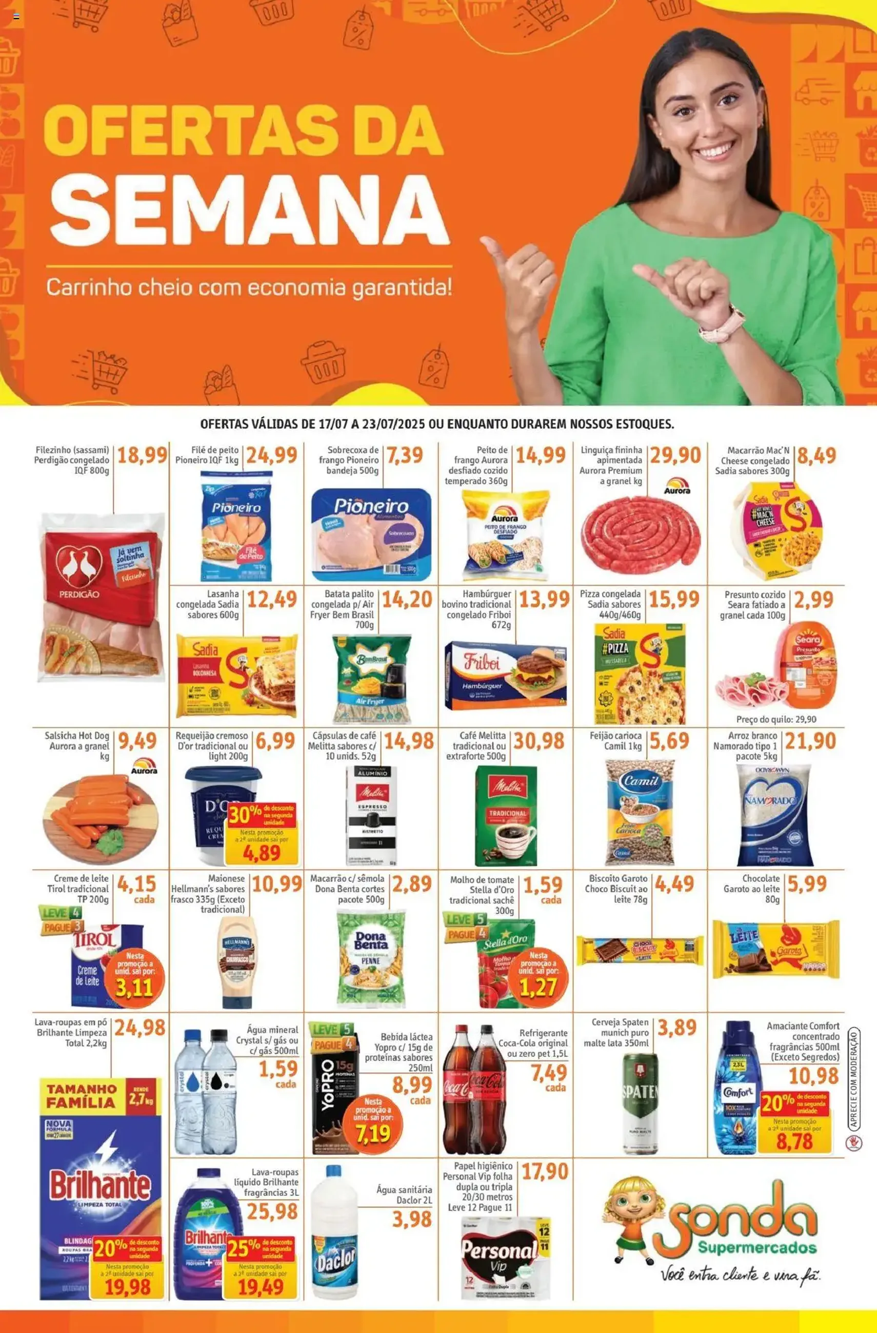 Sonda - Ofertas da semana - folheto válido a partir de 17/07/2025 página 1 de 2