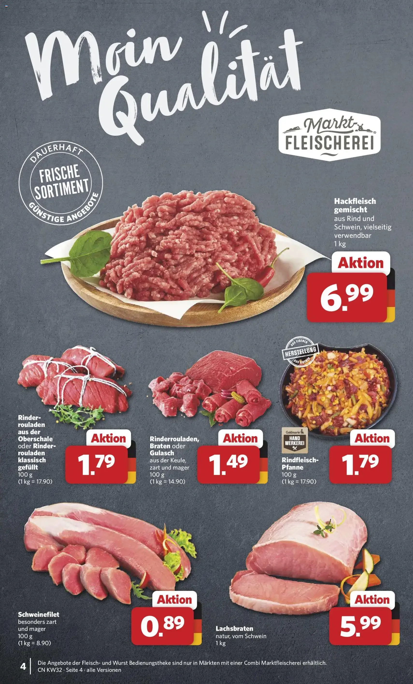Combi Prospekt - Gültiger Prospekt ab 03.08.2026, Seite 4 von insgesamt 35
