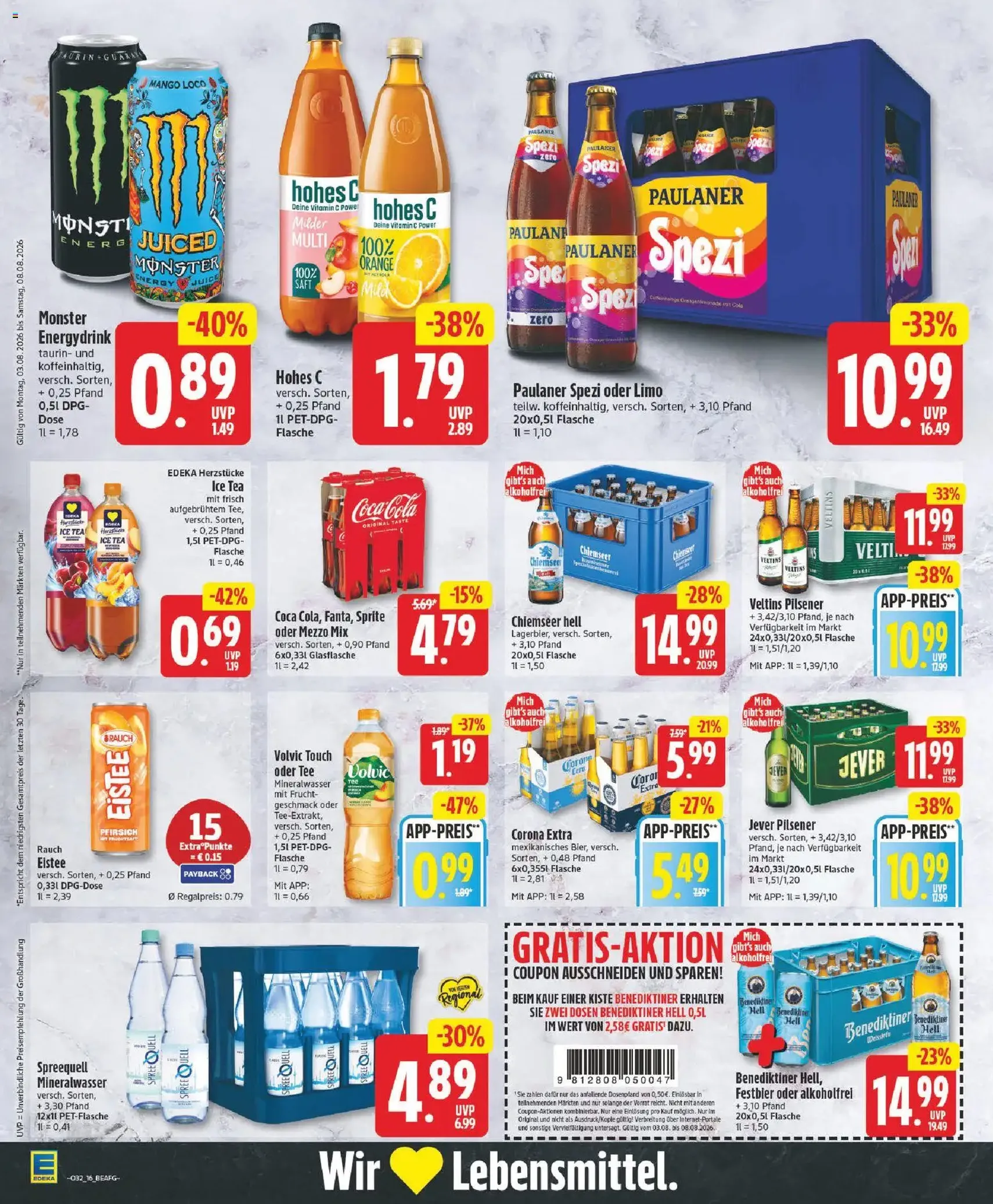 Edeka Prospekt - Gültiger Prospekt ab 03.08.2026, Seite 16 von insgesamt 27
