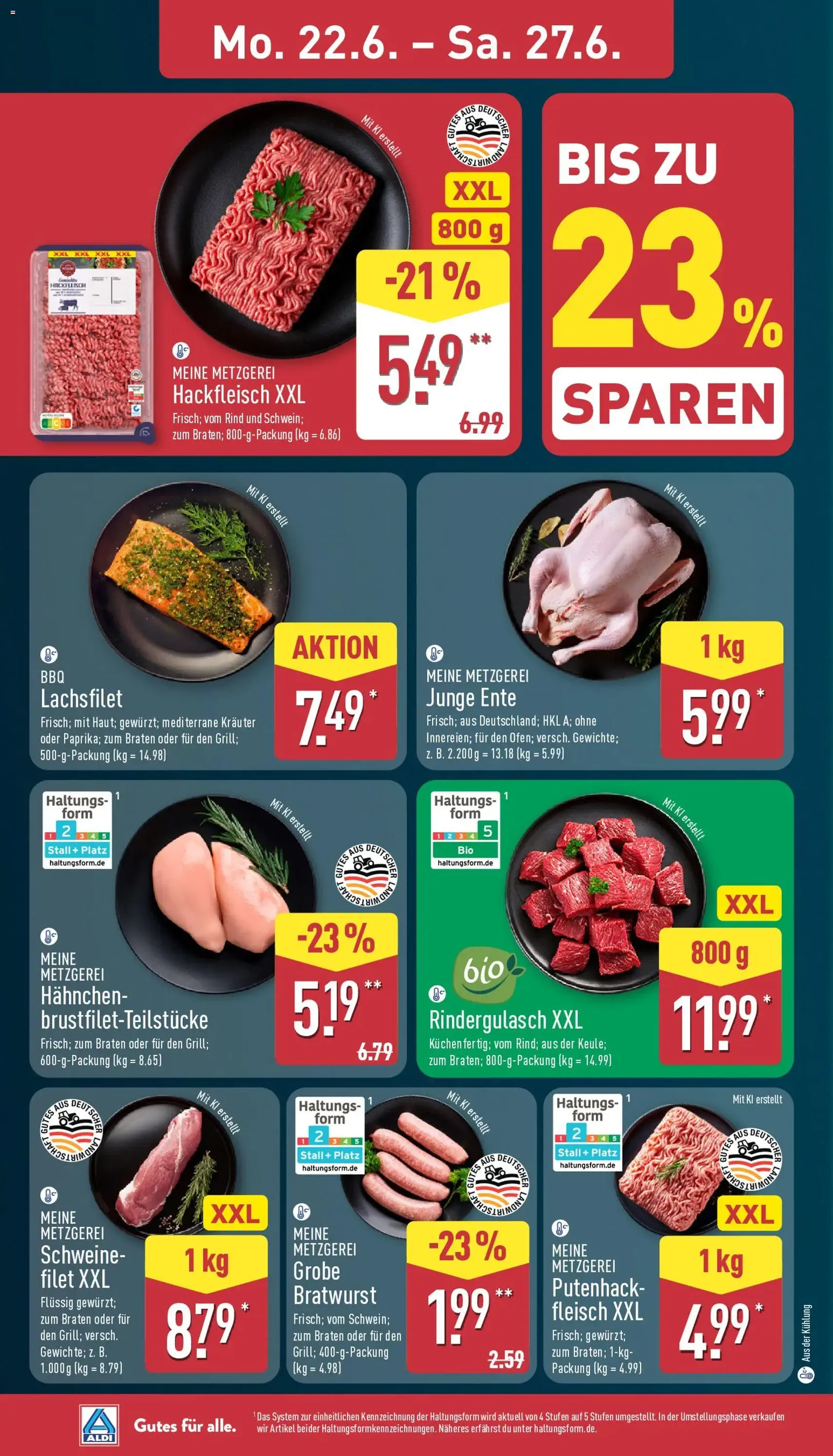 Aldi Prospekt - Gültiger Prospekt ab 22.06.2026, Seite 6 von insgesamt 41