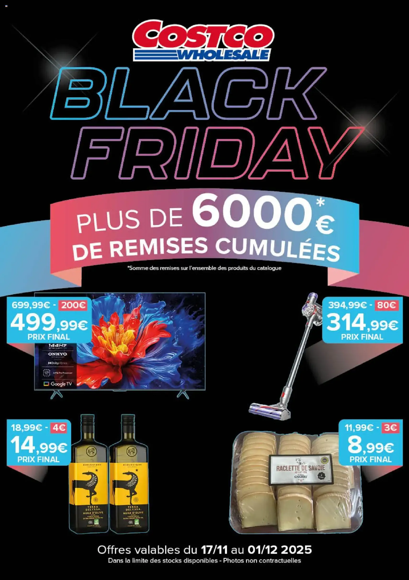Costco Black Friday - brochure valable à partir du 17/11/2025, page 1 sur 22