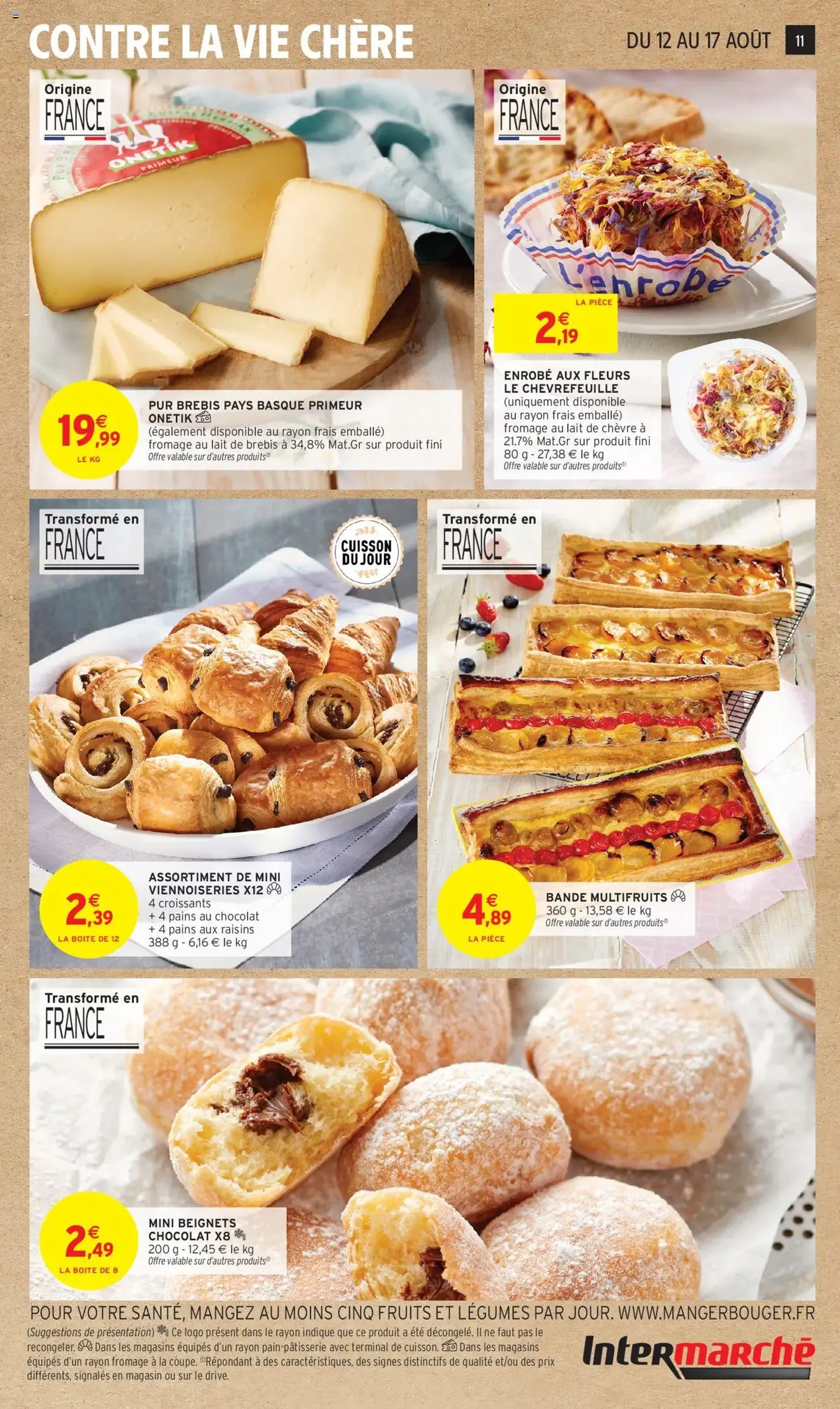 Intermarché catalogue semaine 32 - brochure valable à partir du 12/08/2025, page 11 sur 40