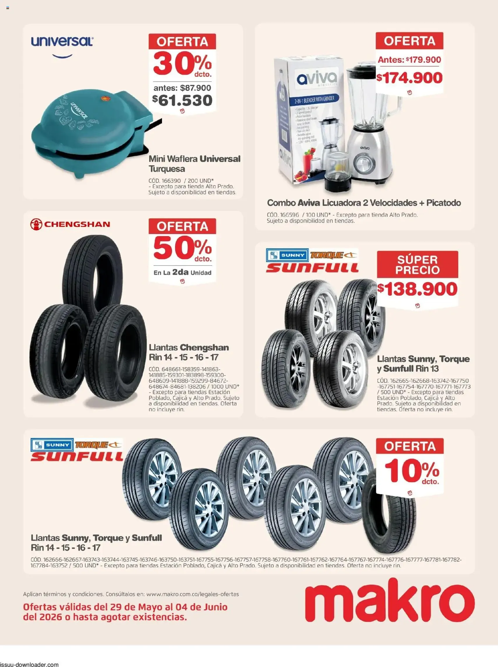 Makro catálogo - folleto válido desde 29/05/2026 página 26 de 28