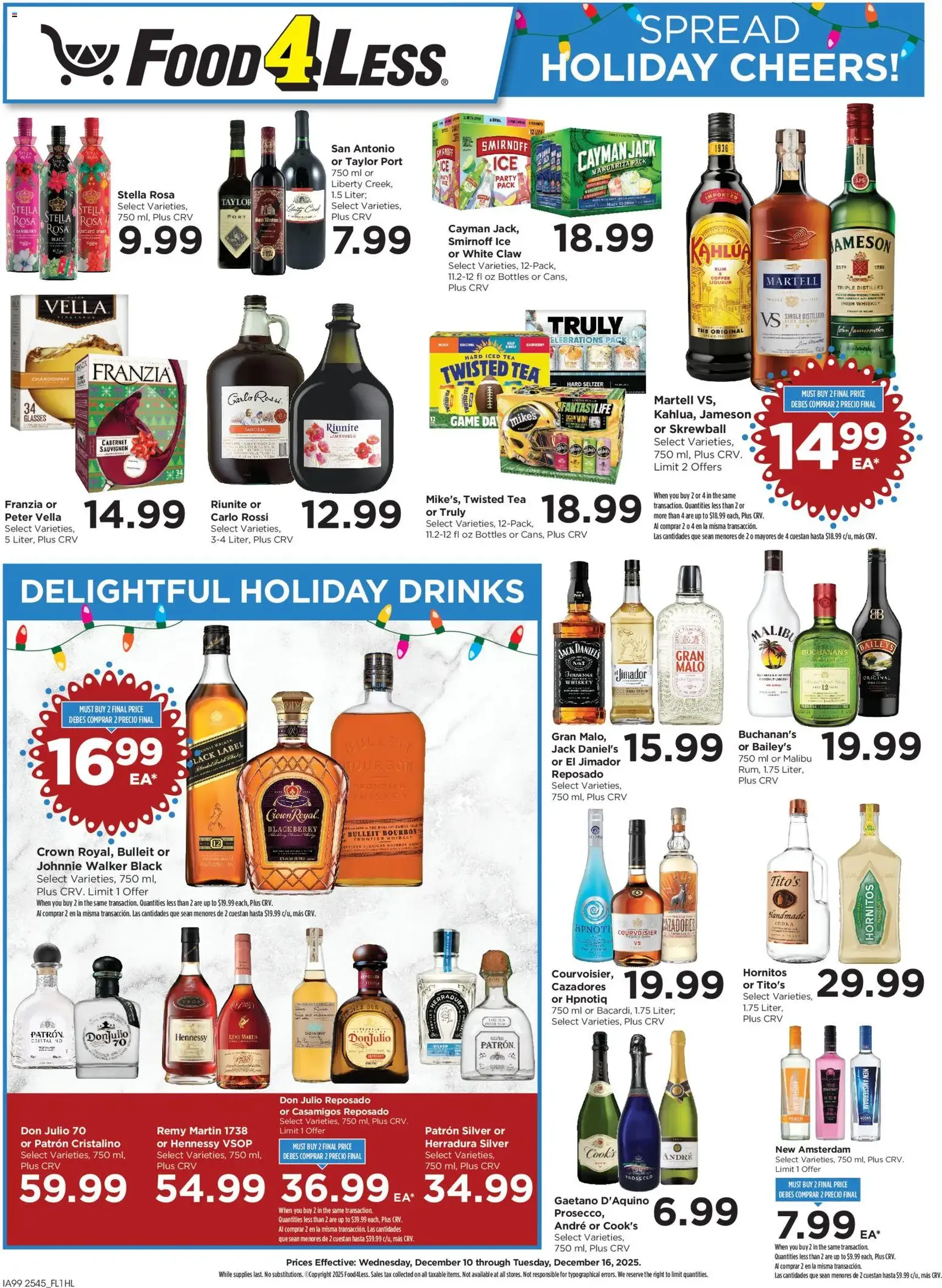 Food 4 Less Weekly Ad - valid flyer from 12/10/2025, page 7 of 7