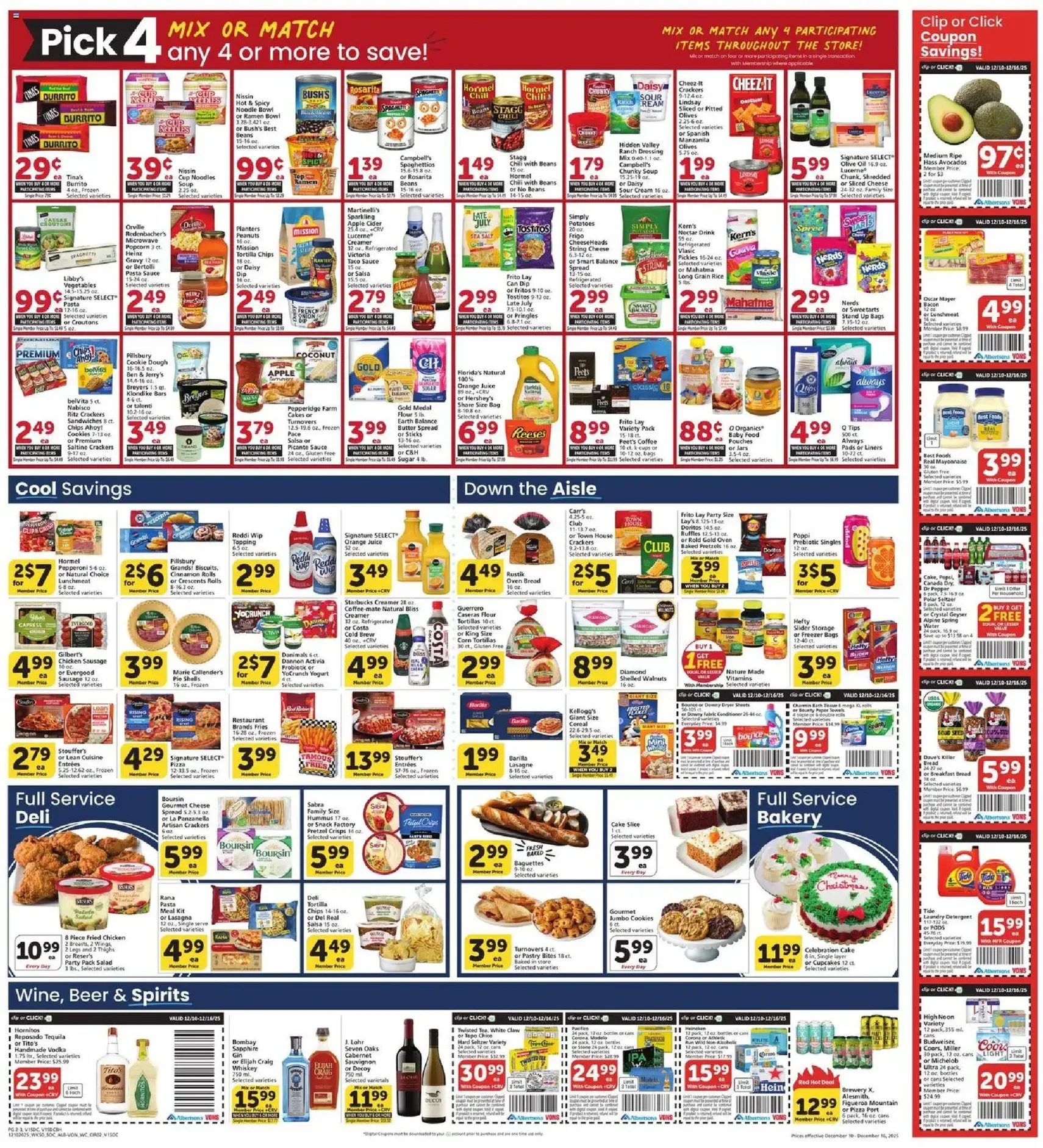Vons Weekly Ad - valid flyer from 12/10/2025, page 3 of 6