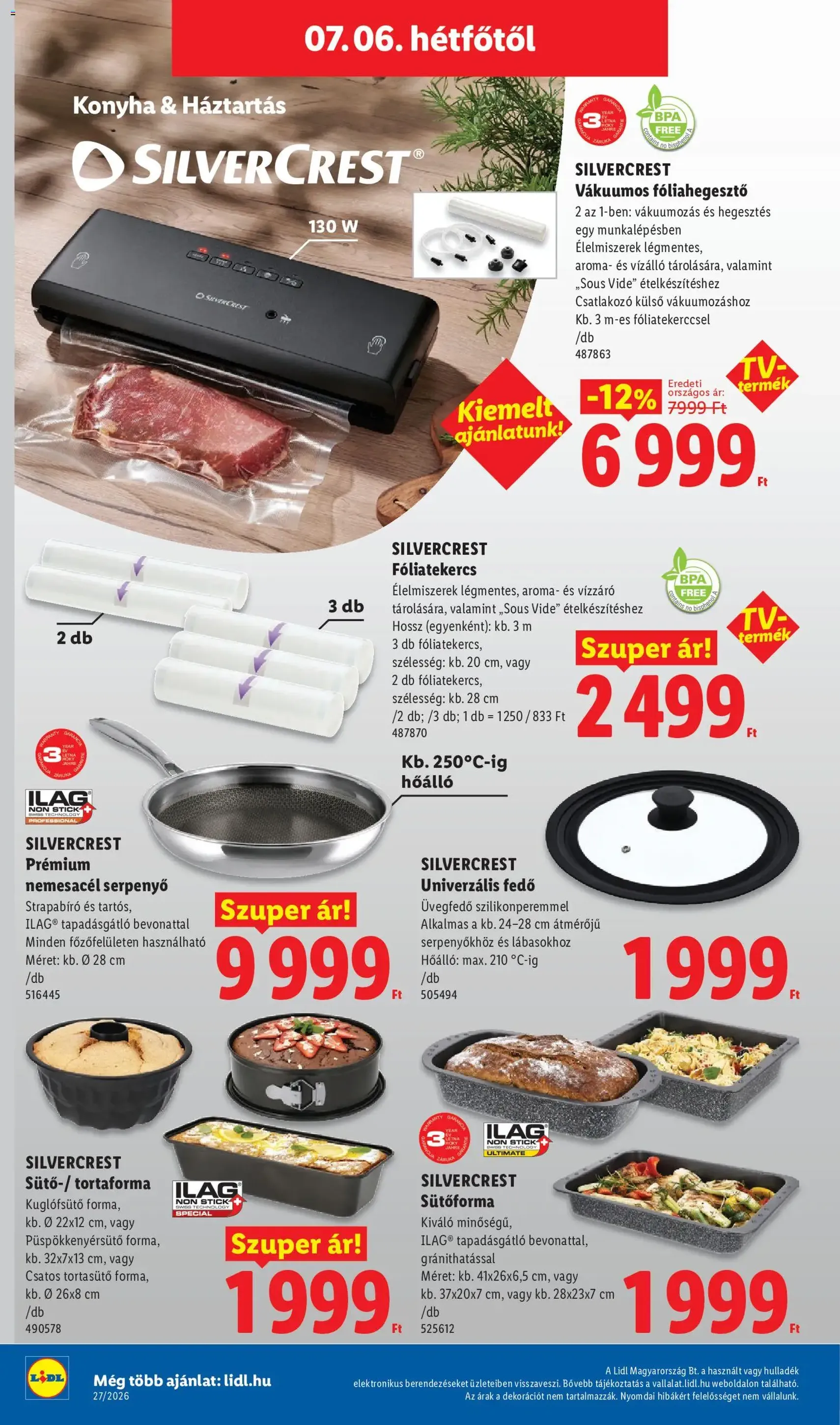 Lidl akciós újság - 2026.07.02. érvényes szórólap 60 oldal 86 oldalból