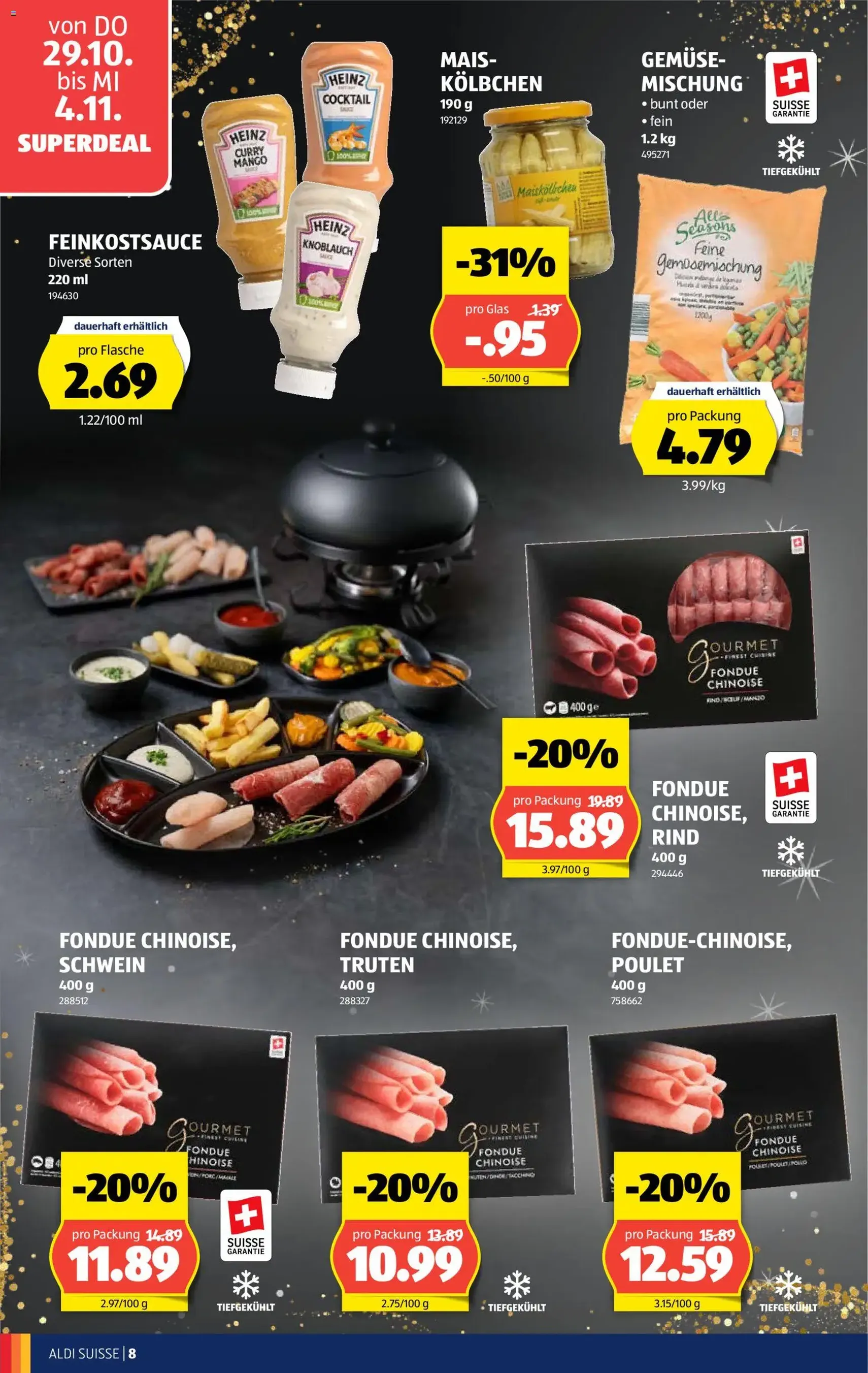 Aldi aktionen - Gültiger Prospekt ab 29.10.2026, Seite 8 von insgesamt 38