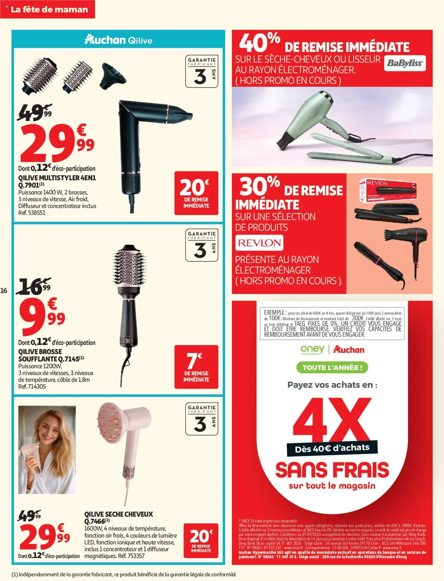 Auchan prospectus - brochure valable à partir du 19/05/2026, page 16 sur 62