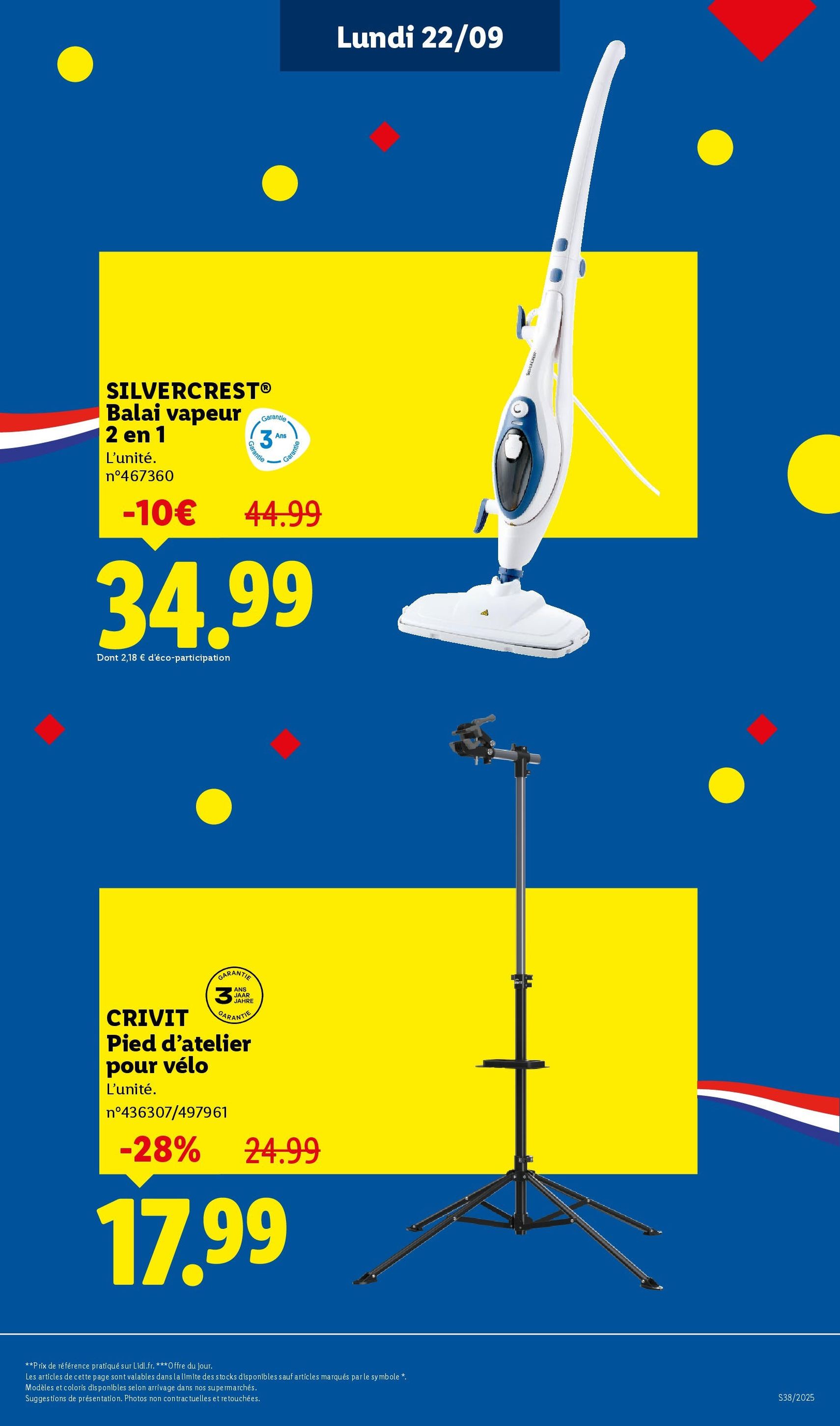 LIDL catalogue semaine 38 - brochure valable à partir du 18/09/2025, page 73 sur 75