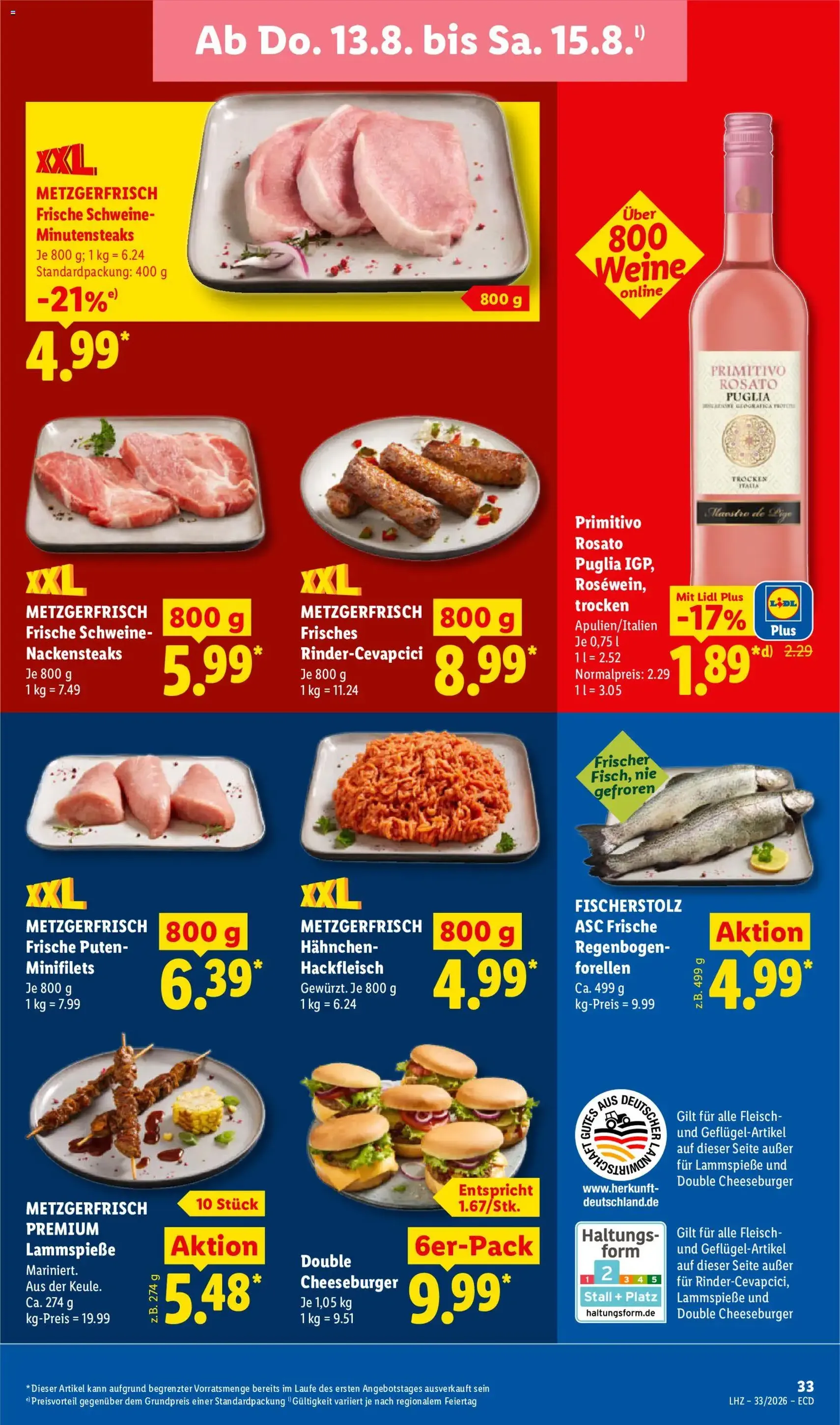 Lidl Prospekt - Gültiger Prospekt ab 10.08.2026, Seite 61 von insgesamt 73
