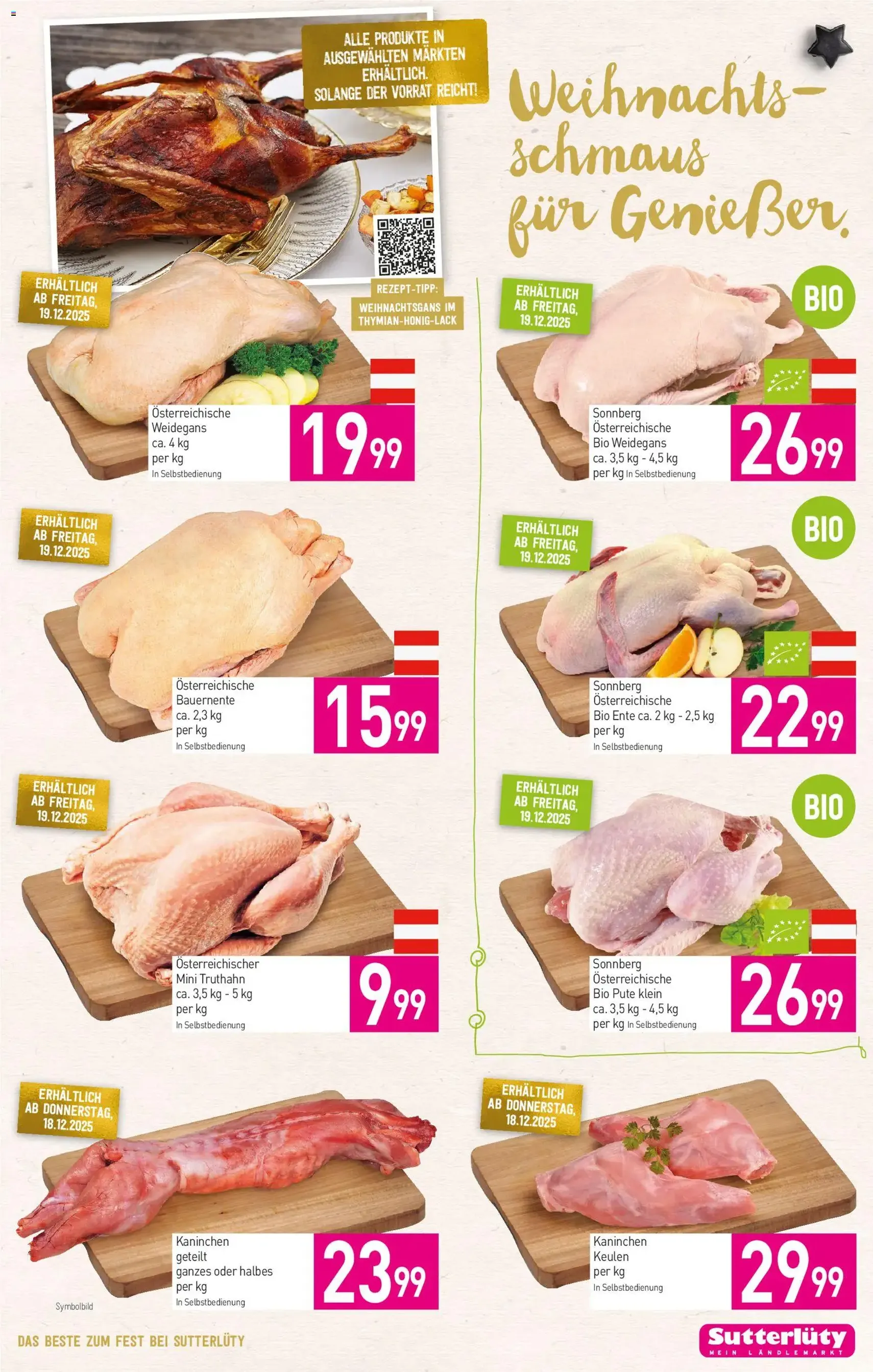Sutterlüty Flugblatt - Gültiger Prospekt ab 22.12.2025, Seite 11 von insgesamt 16