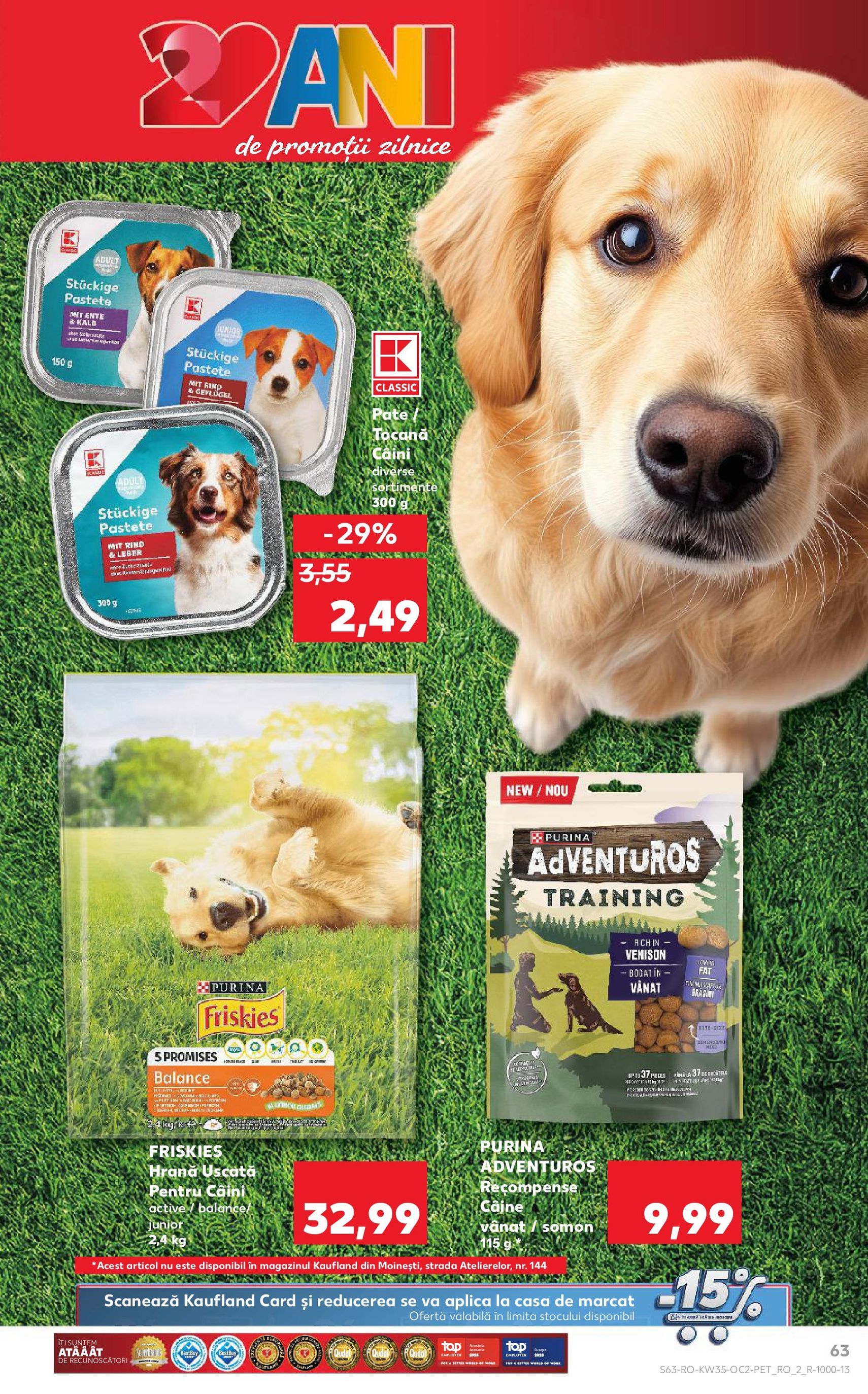 Catalog Kaufland - Bucureşti - cataloage valabile începând cu 27.08.2025 pagina 63 din 64 Catalog Kaufland - Bucureşti - cataloage valabile începând cu 27.08.2025 pagina 63 din 64