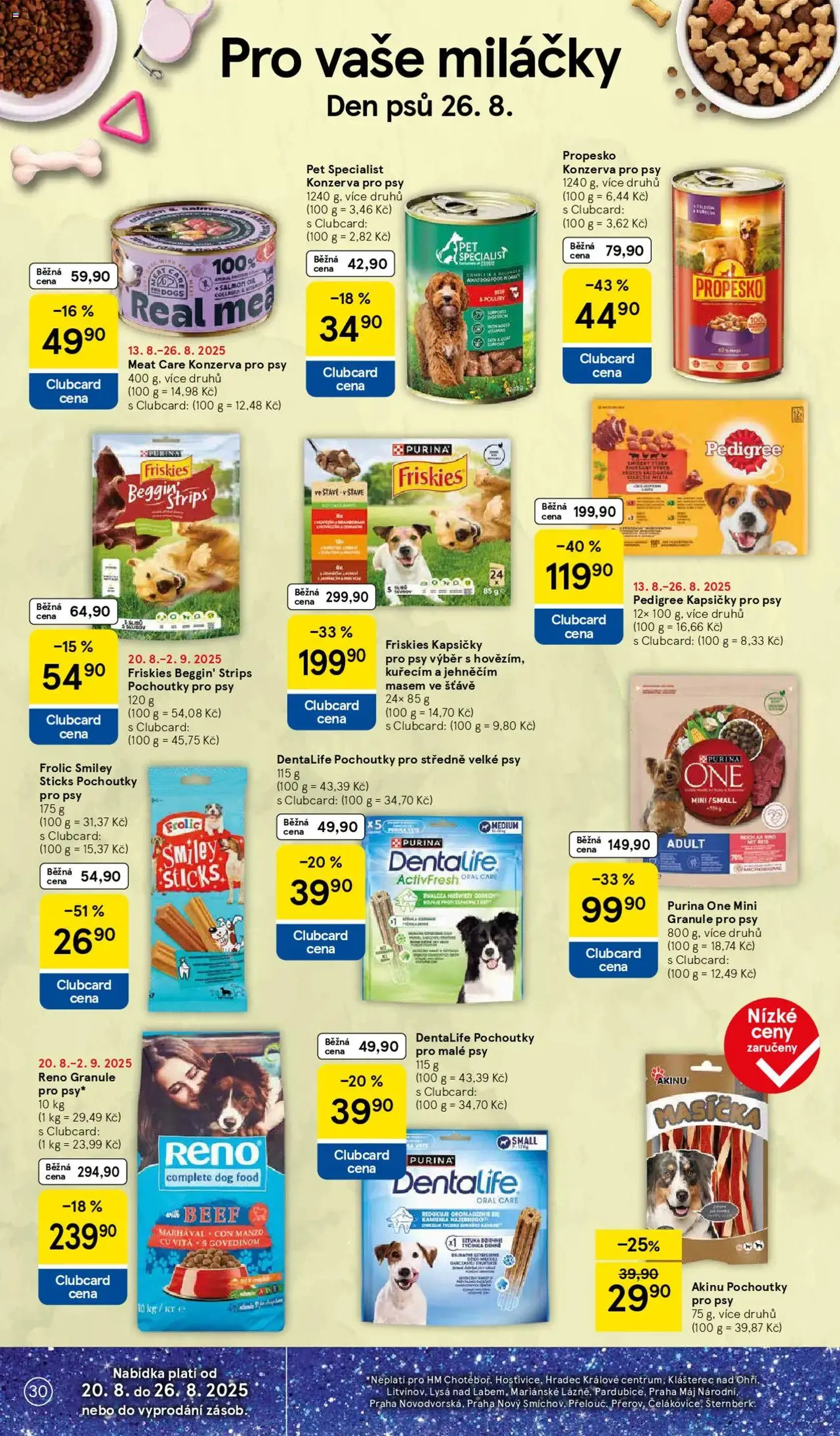 Tesco leták - Hypermarket - platný leták od 20.08.2025 strana 30 z 34 Tesco leták - Hypermarket - platný leták od 20.08.2025 strana 30 z 34